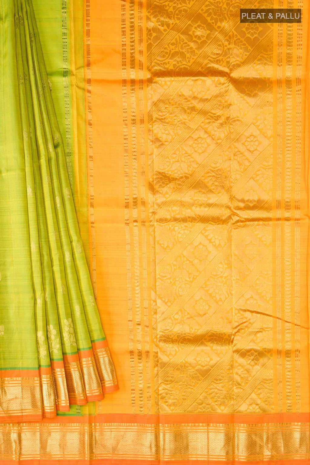 Green Kanchipuram Silk Saree