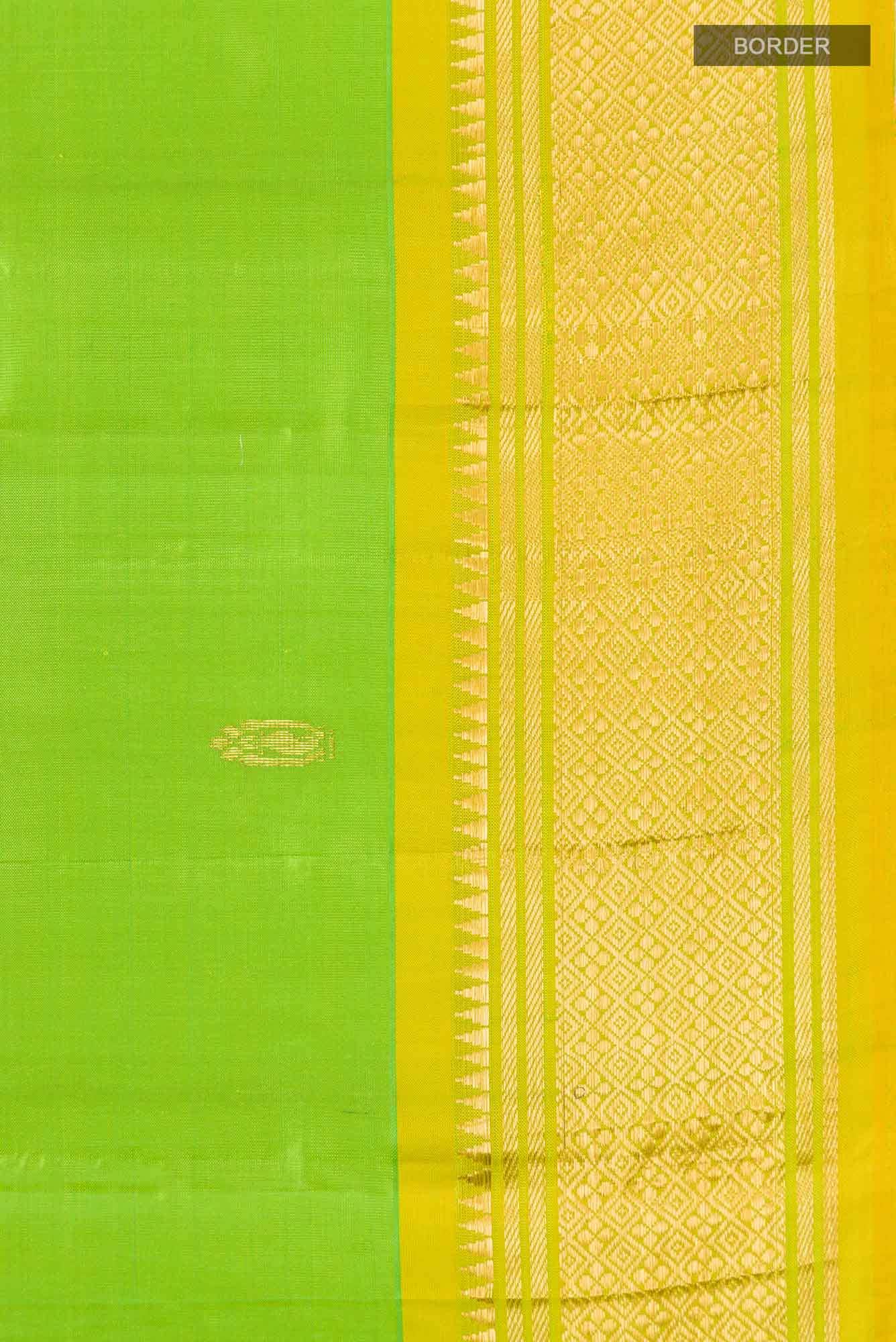 Green Kanchipuram Silk Saree