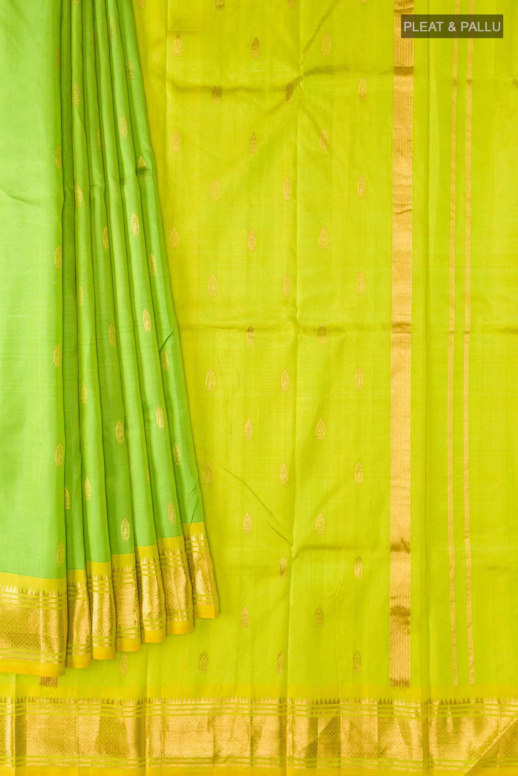 Green Kanchipuram Silk Saree