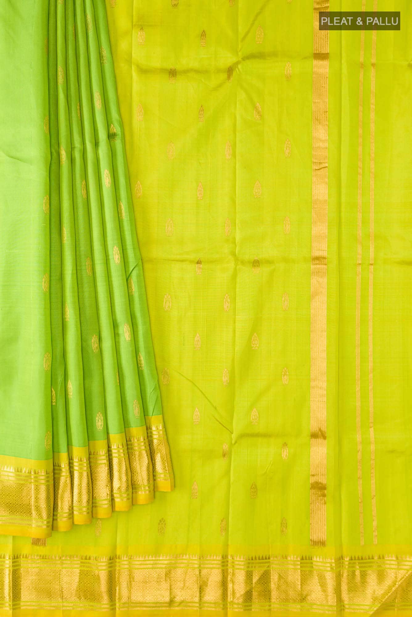 Green Kanchipuram Silk Saree
