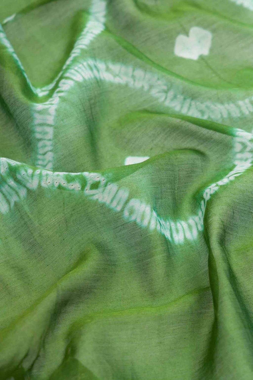 Green Dual Tone Chanderi Silk Saree
