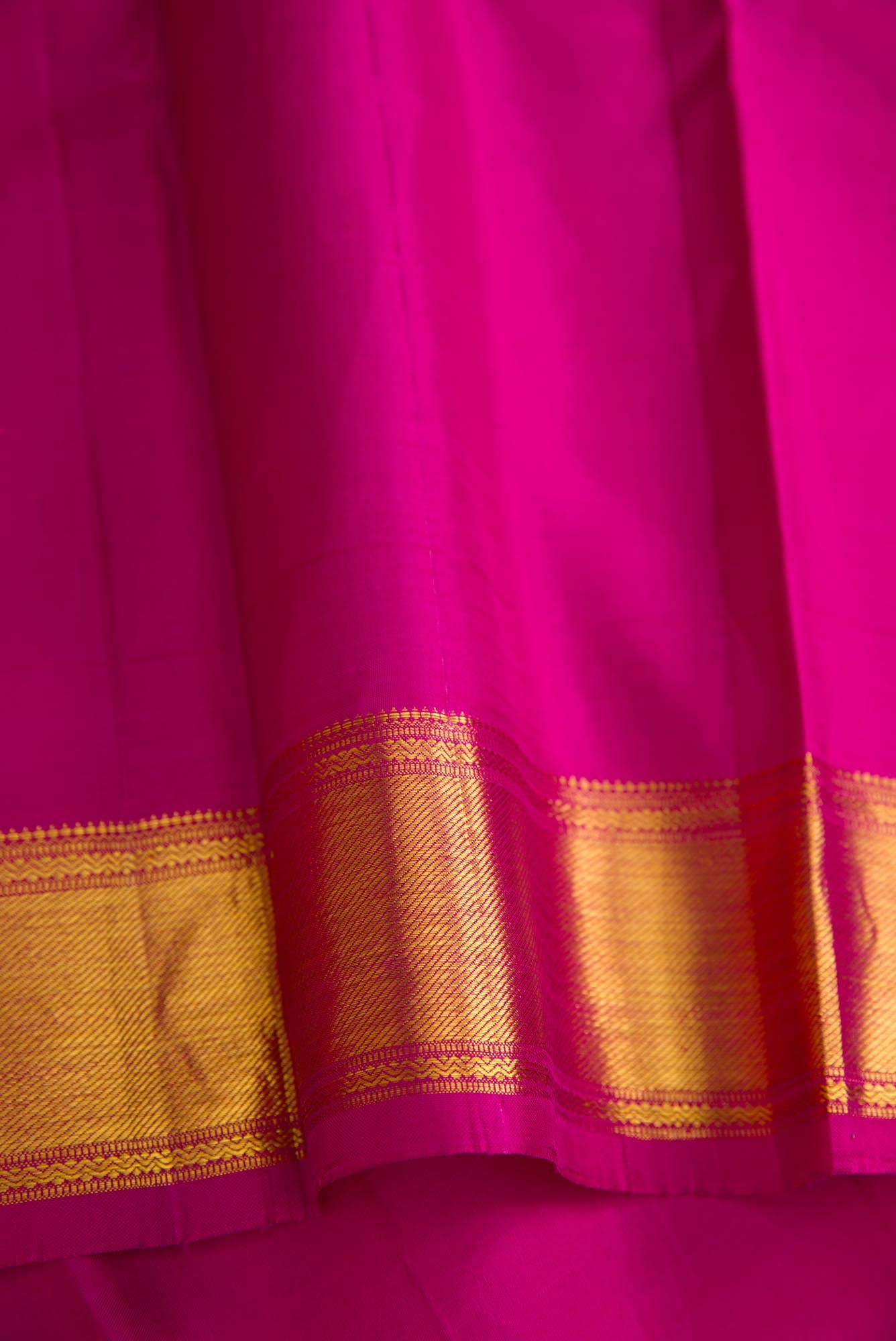Purple Dual Tone Kanchipuram Silk Saree