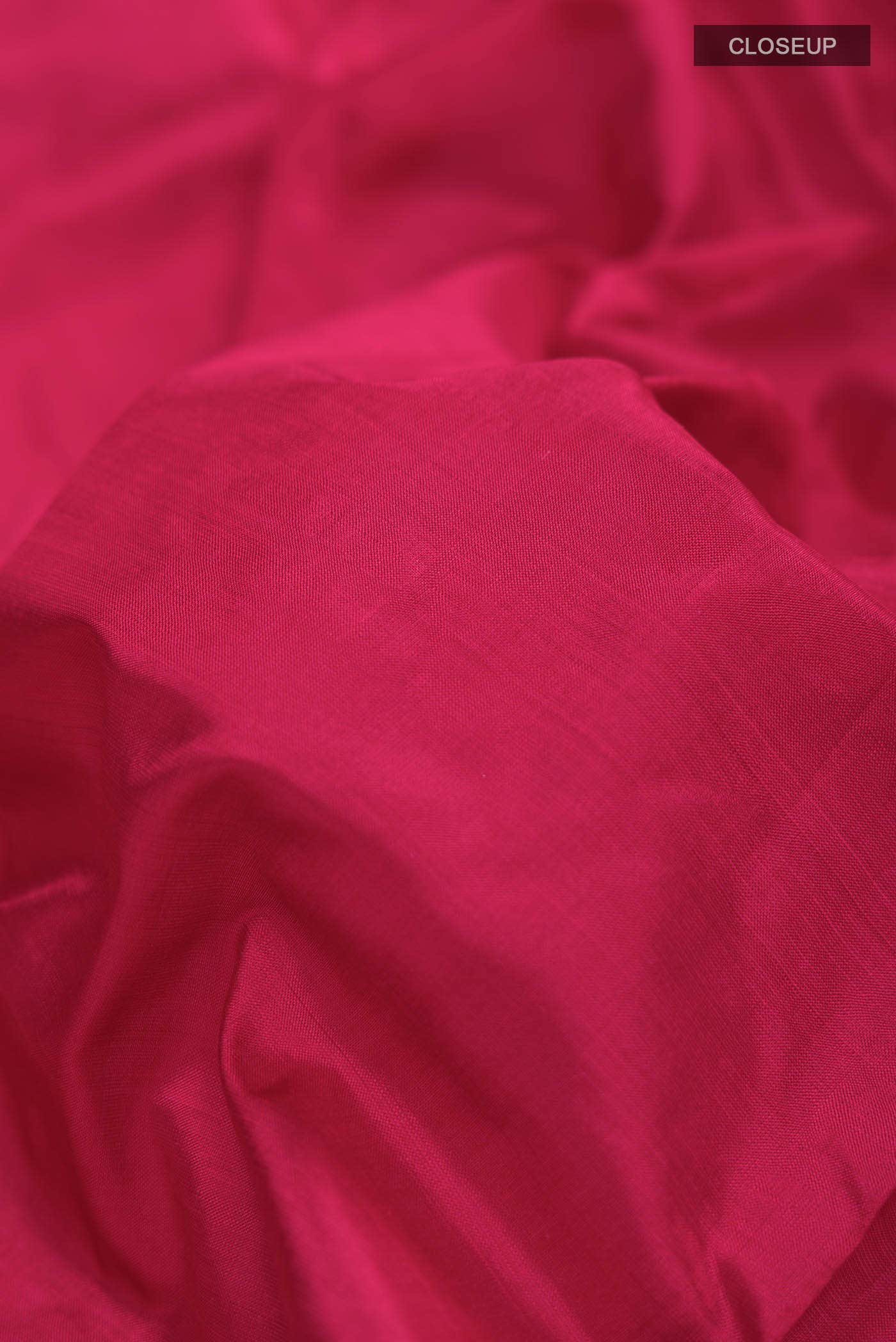 Maroon Kanchipuram Silk Saree