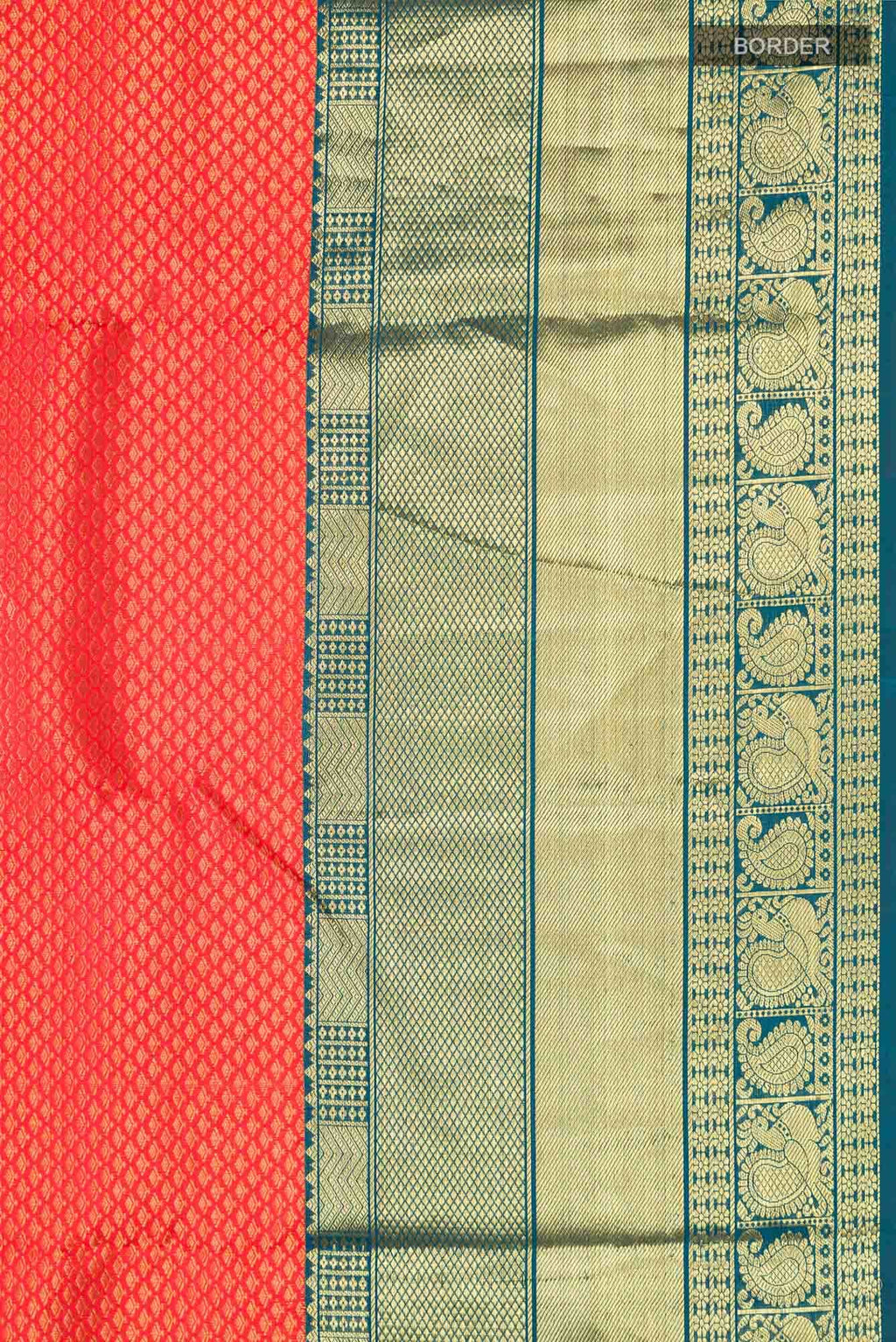Red Kanchipuram Silk Saree