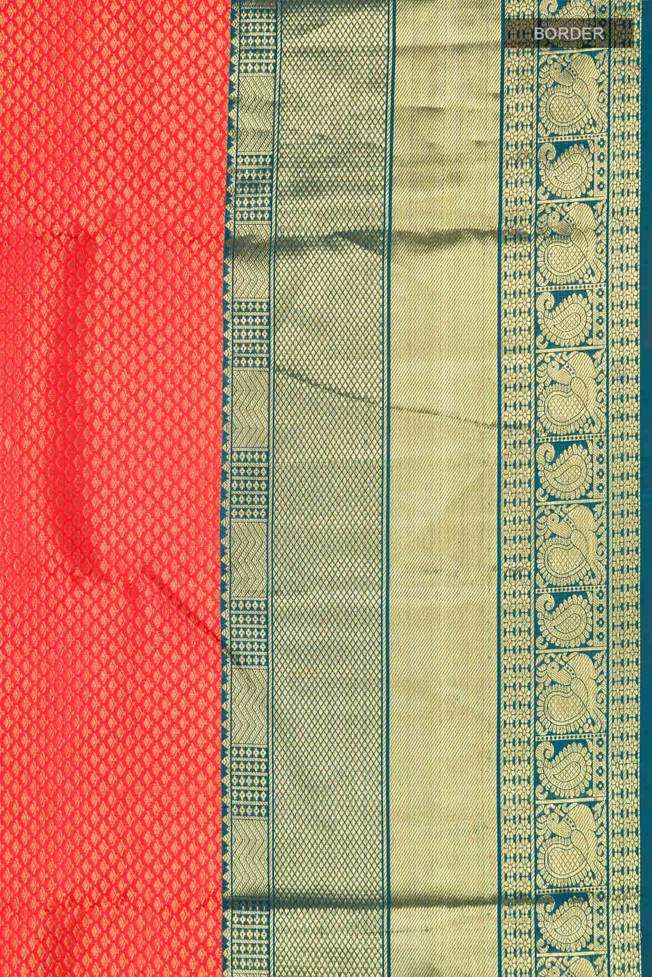 Red Kanchipuram Silk Saree
