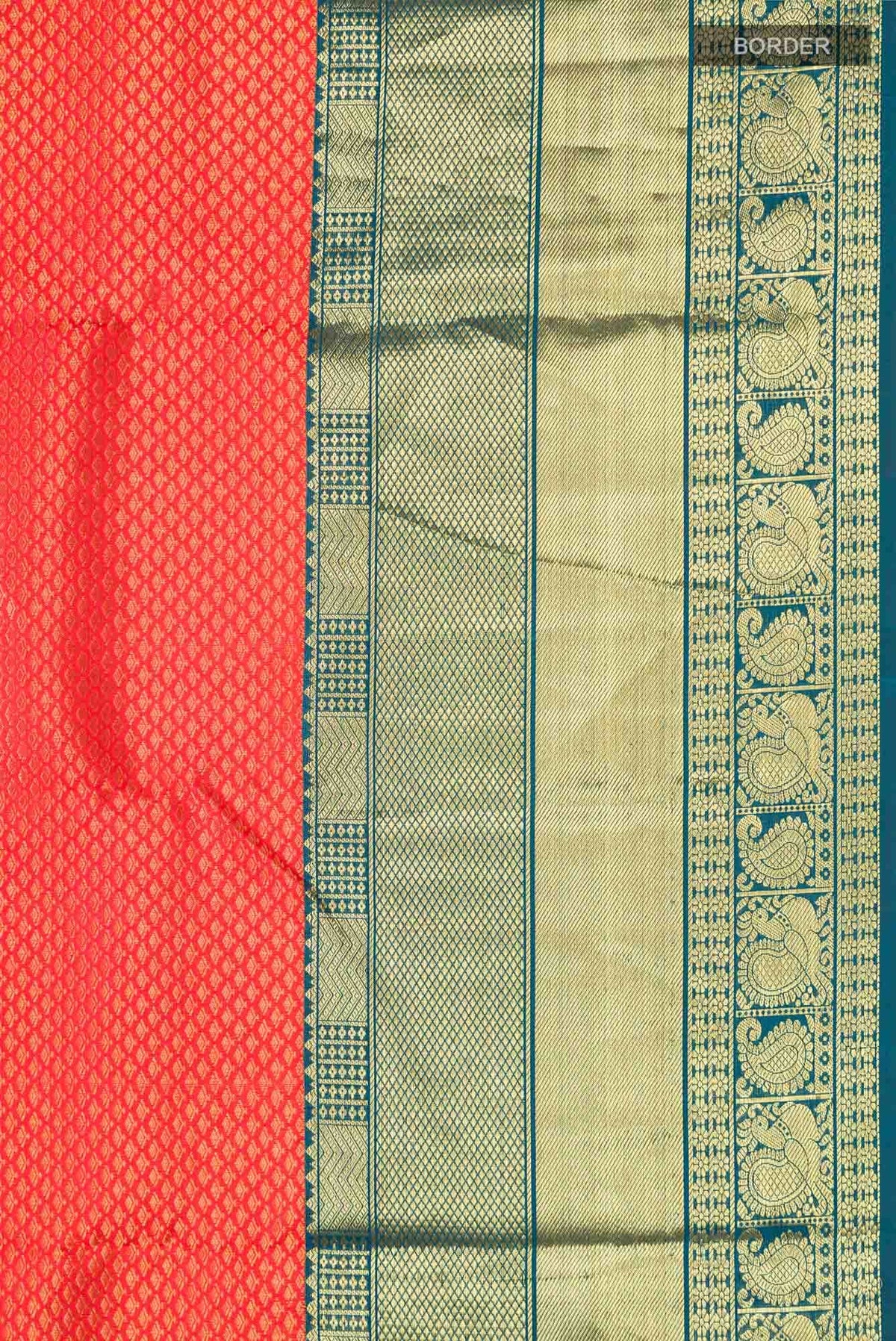 Red Kanchipuram Silk Saree