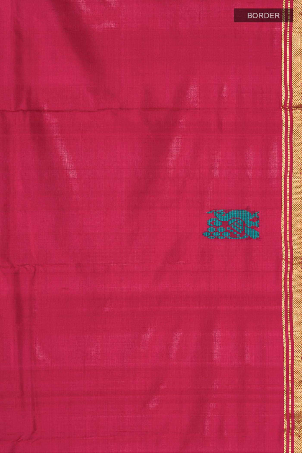 Maroon Kanchipuram Silk Saree