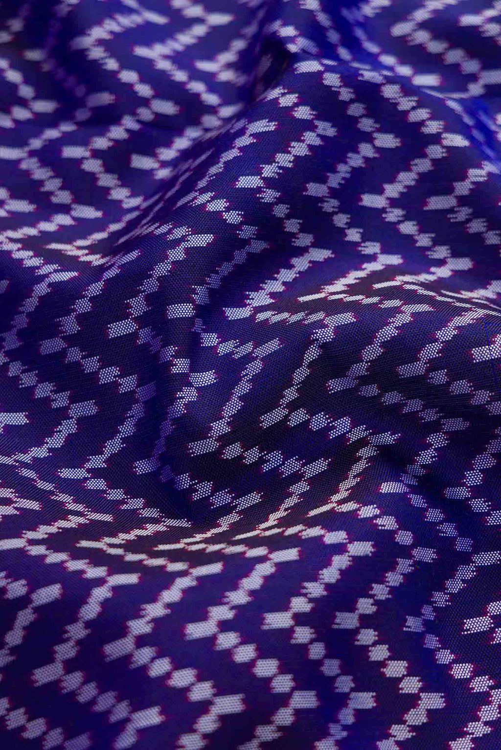 Royal Blue Dual Tone Rajkot Patola Silk Saree