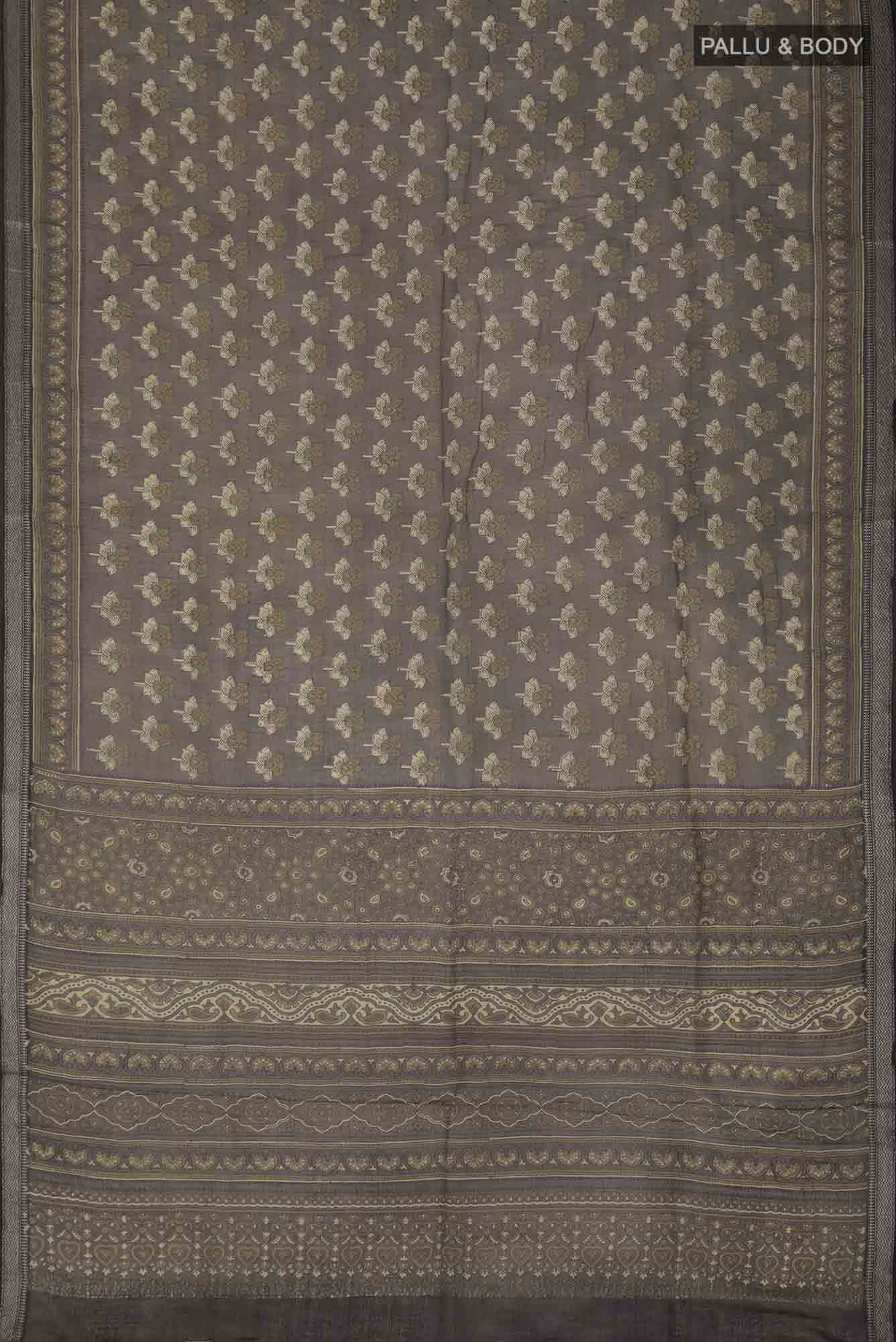 Green Maheshwari Silk Cotton Saree