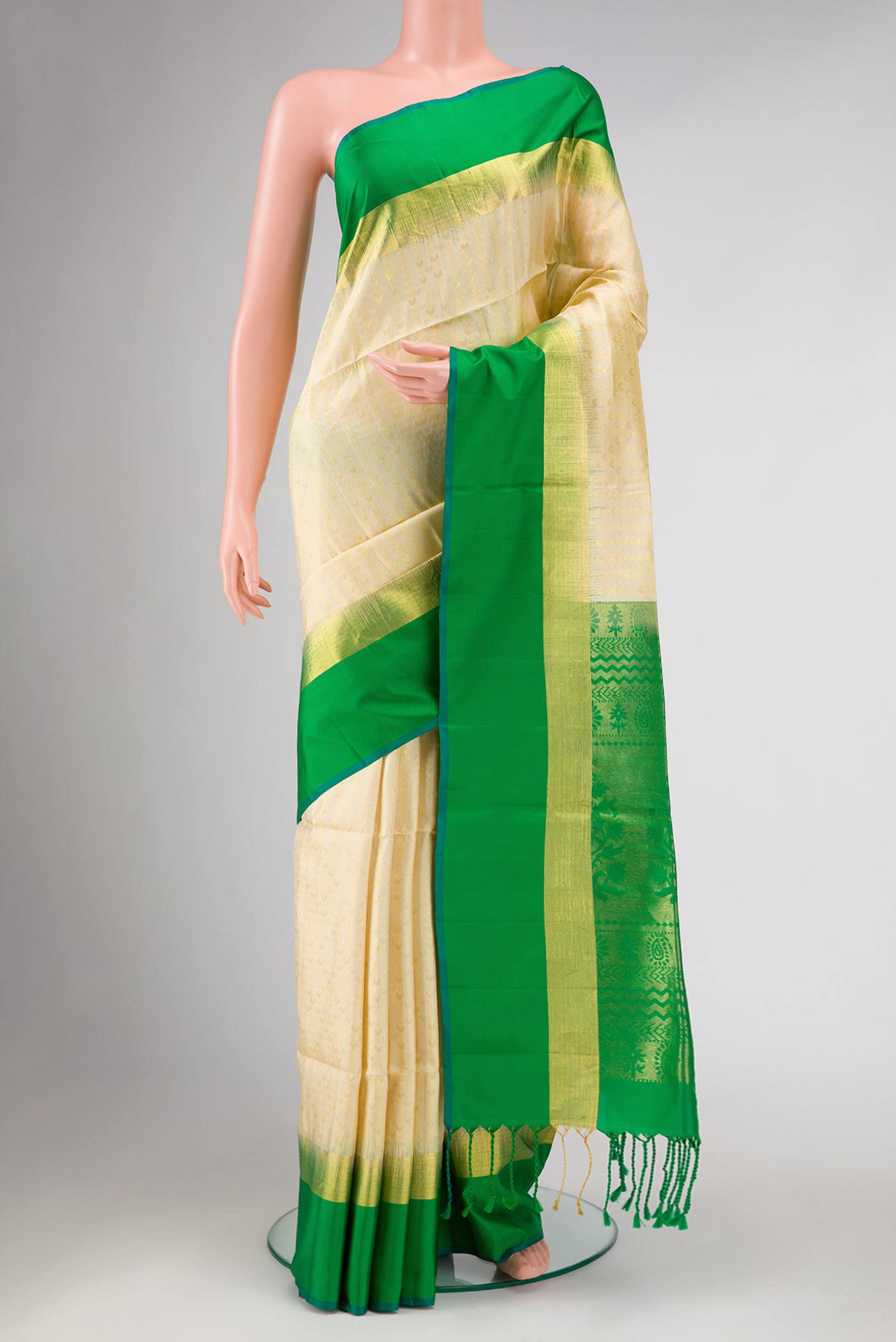 Sandal Soft Silk Saree
