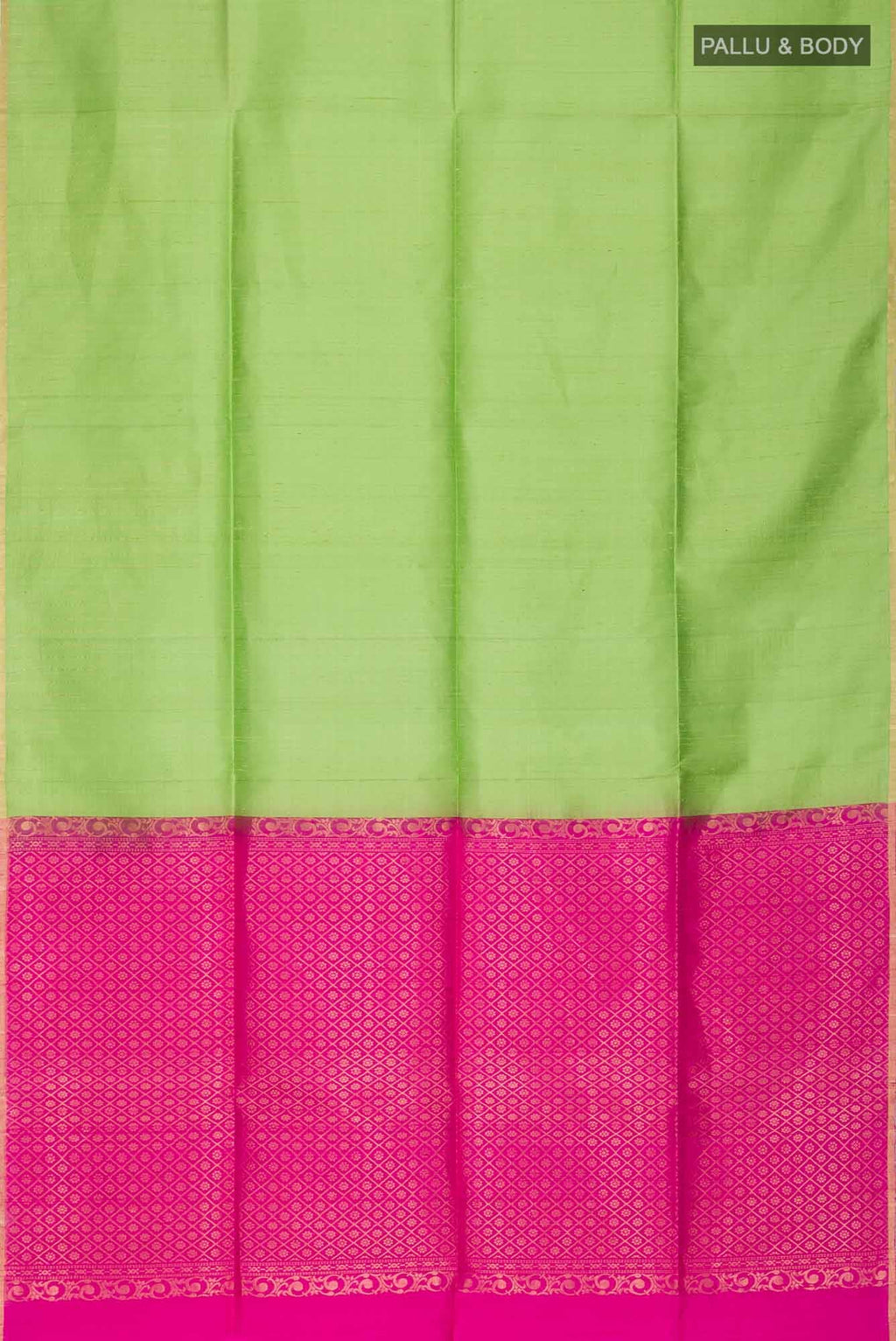 Green Raw Silk Saree