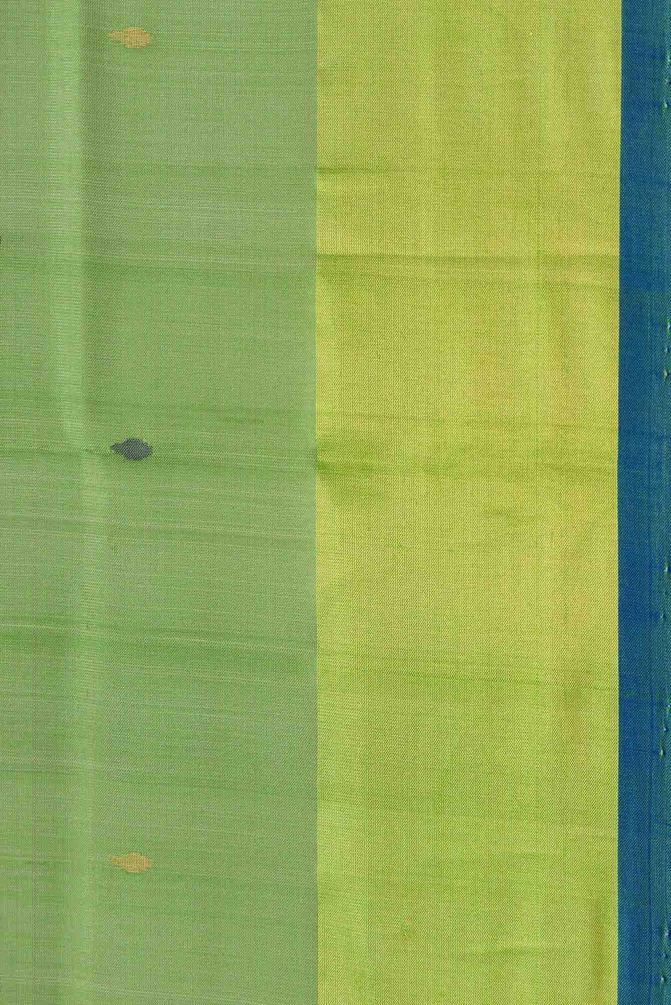 Mint Green Dual Tone Uppada Silk Saree