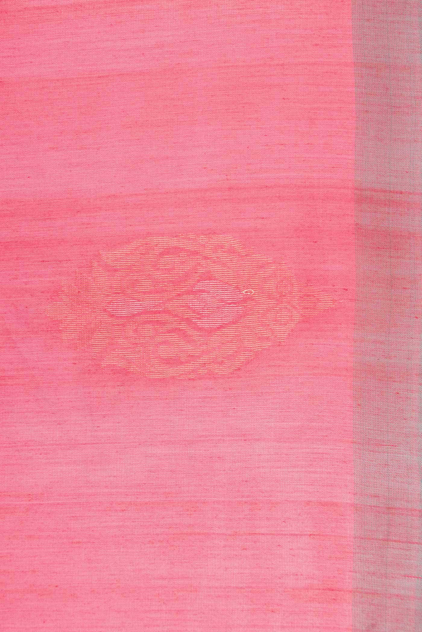 Pink Silk Cotton Saree