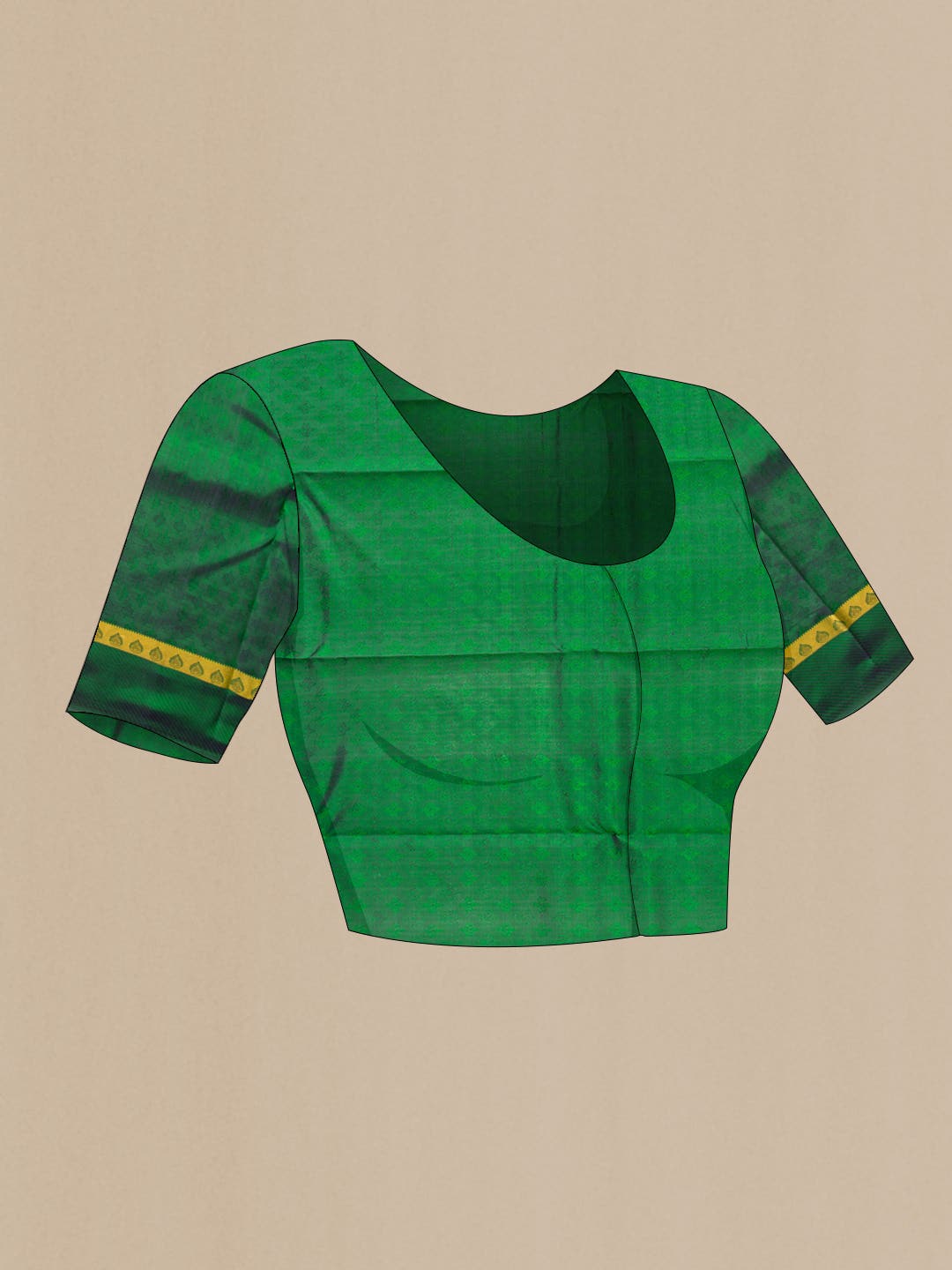 Green Kanchipuram Silk Saree