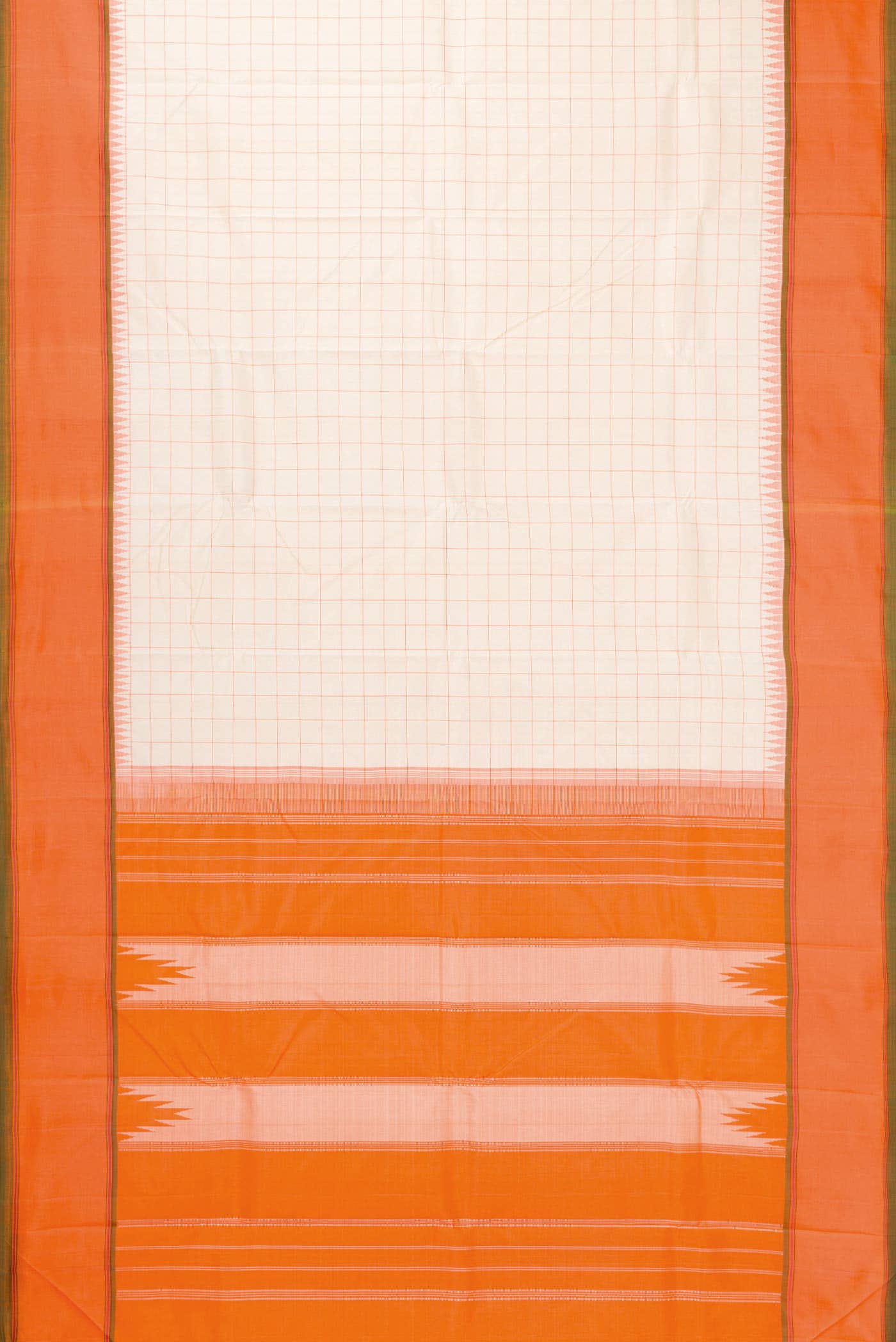 Sandal Dual Tone Kanchipuram Silk Saree
