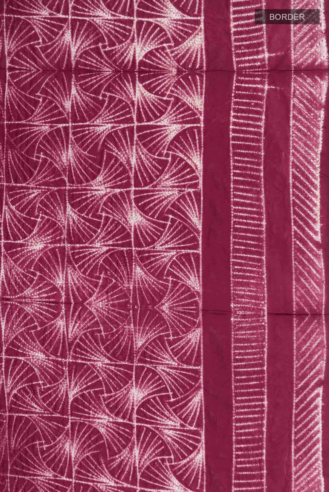Brown Tussar Silk Saree