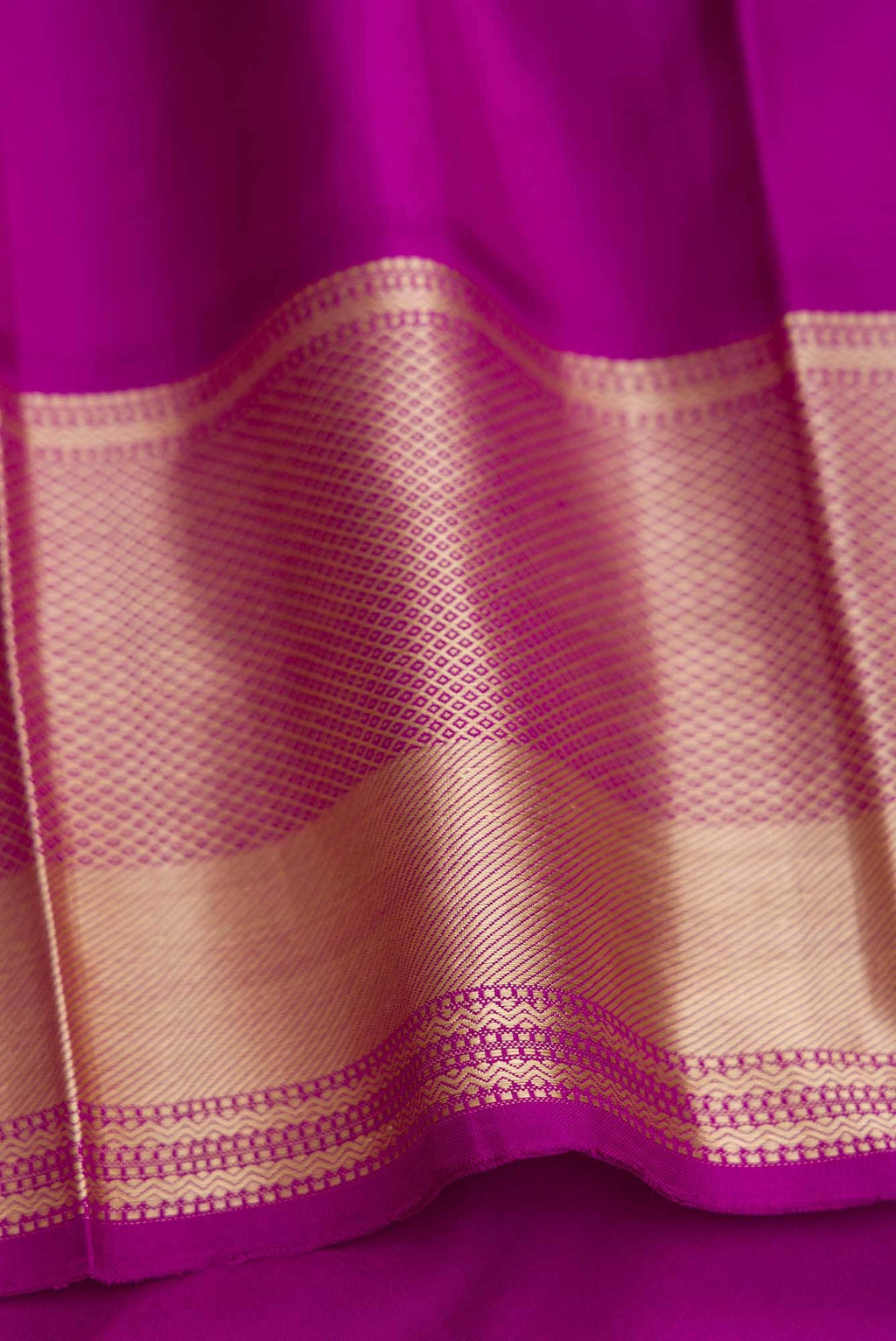 Pink Dual Tone Kanchipuram Silk Saree