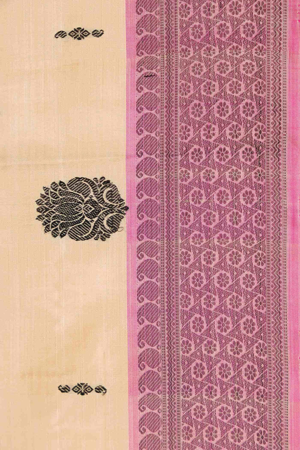 Sandal Dual Tone Kanchipuram Silk Saree