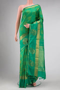 Green Kanchipuram Silk Saree