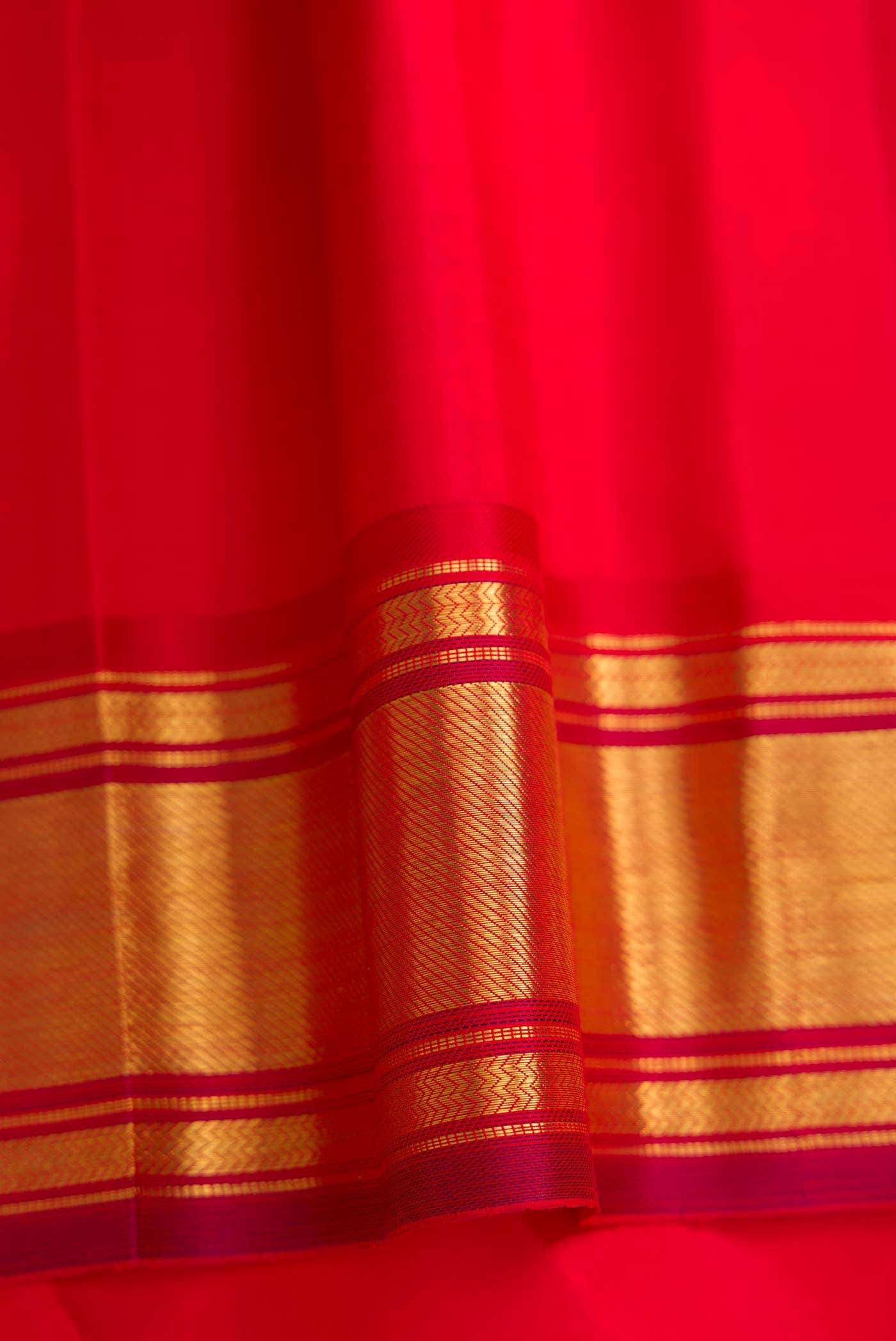 Pure Silk Pure Zari Green Dual Tone Kanchipuram Saree