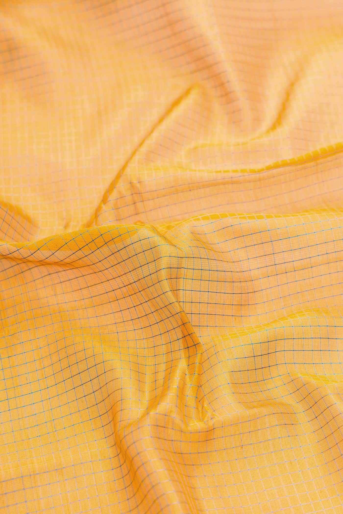 Mustard Silk Cotton Saree