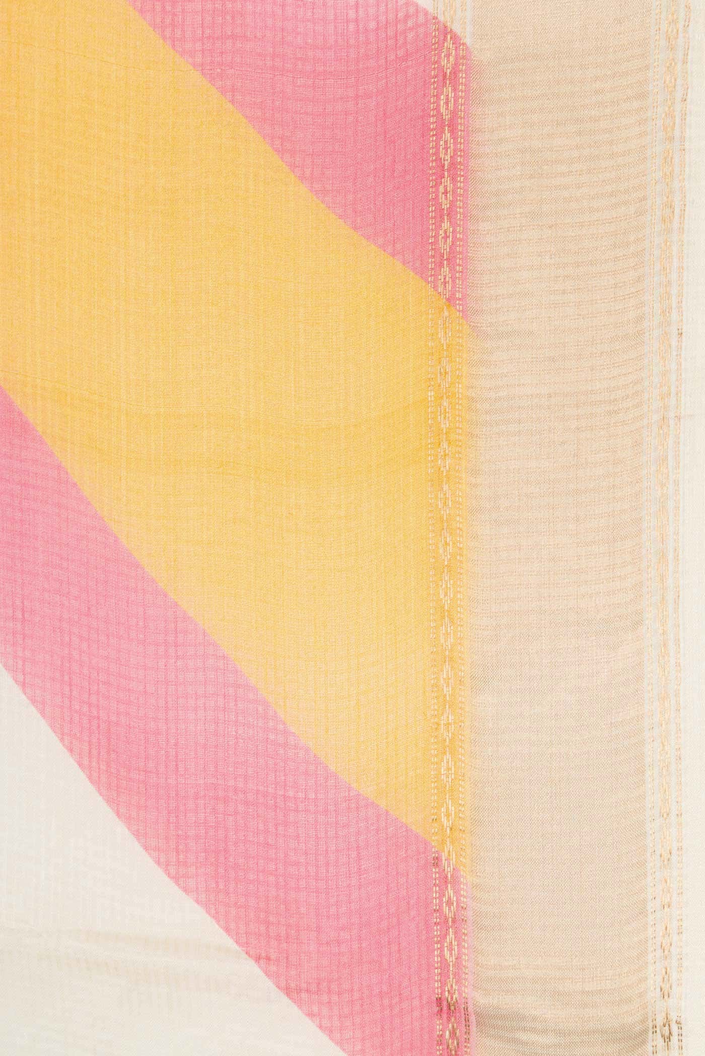 Multi Tussar Silk Saree