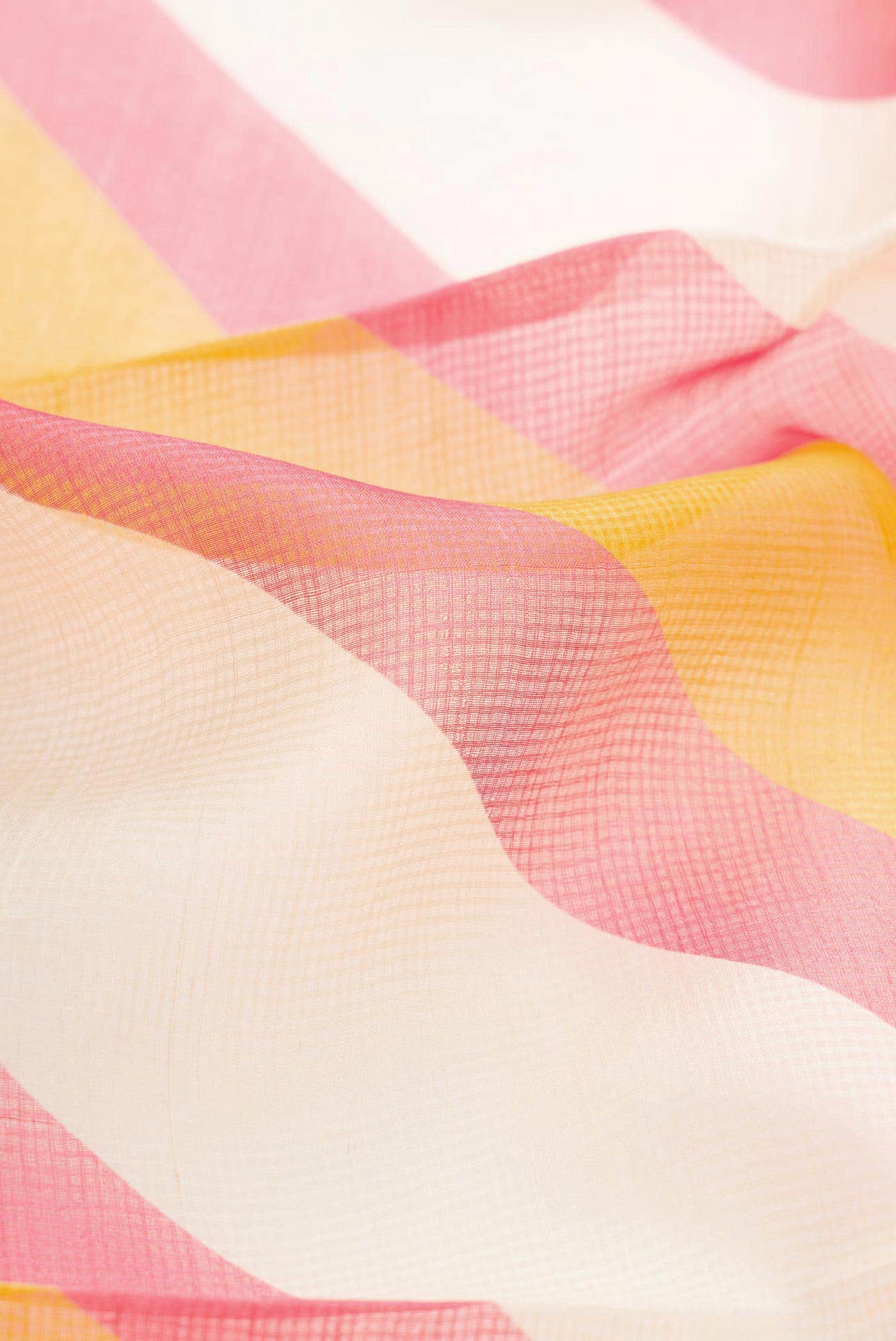 Multi Tussar Silk Saree