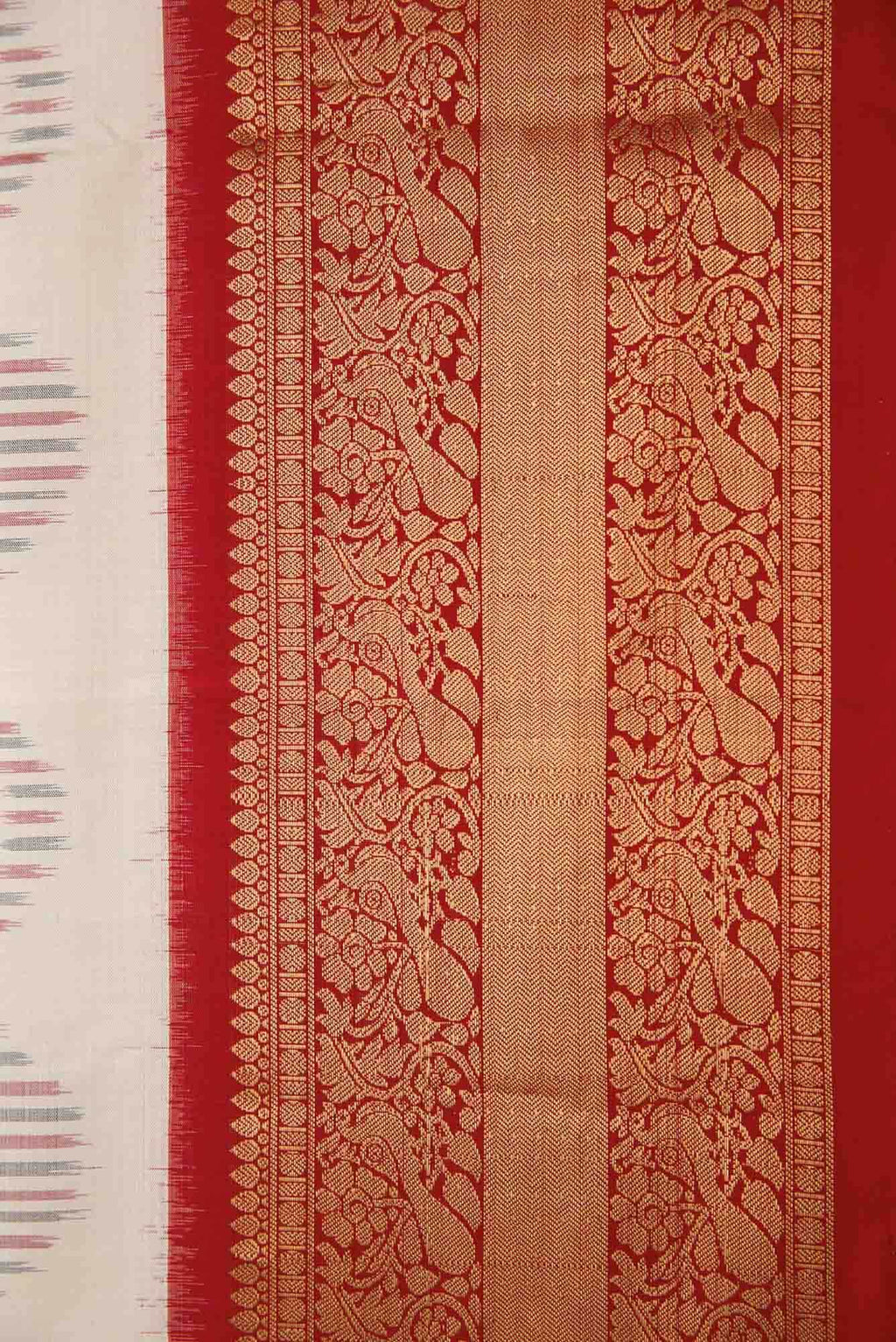 Sandal Dual Tone Soft Silk Saree
