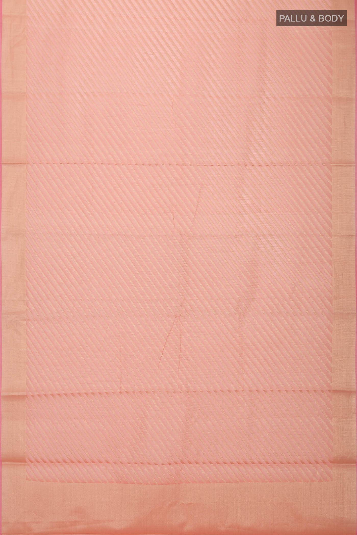 Peach Kota Silk Saree