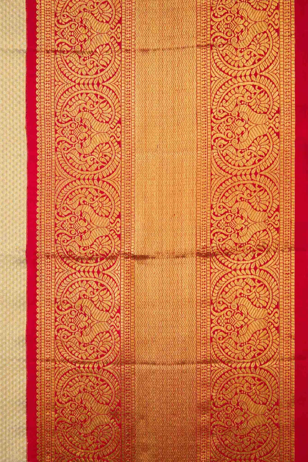 Gold Kanchipuram Tissue Silk Saree