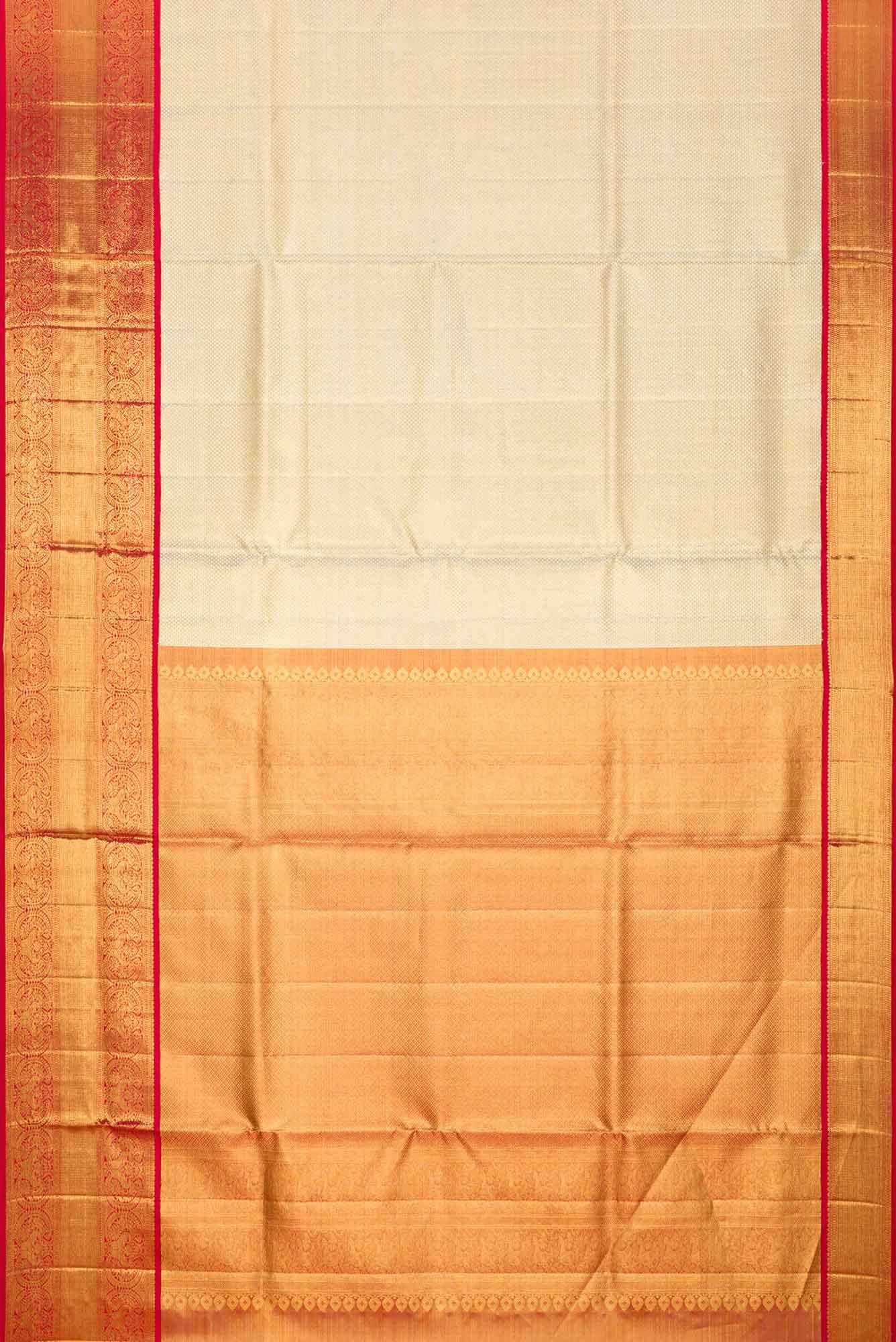 Gold Kanchipuram Tissue Silk Saree