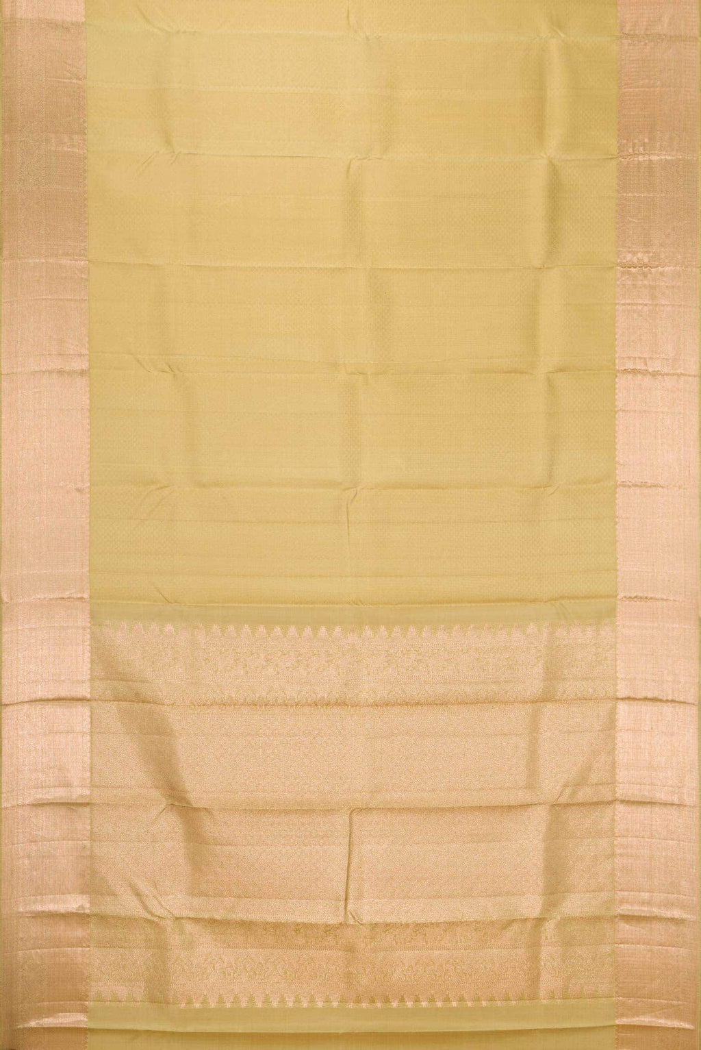 Gold Kanchipuram Silk Saree