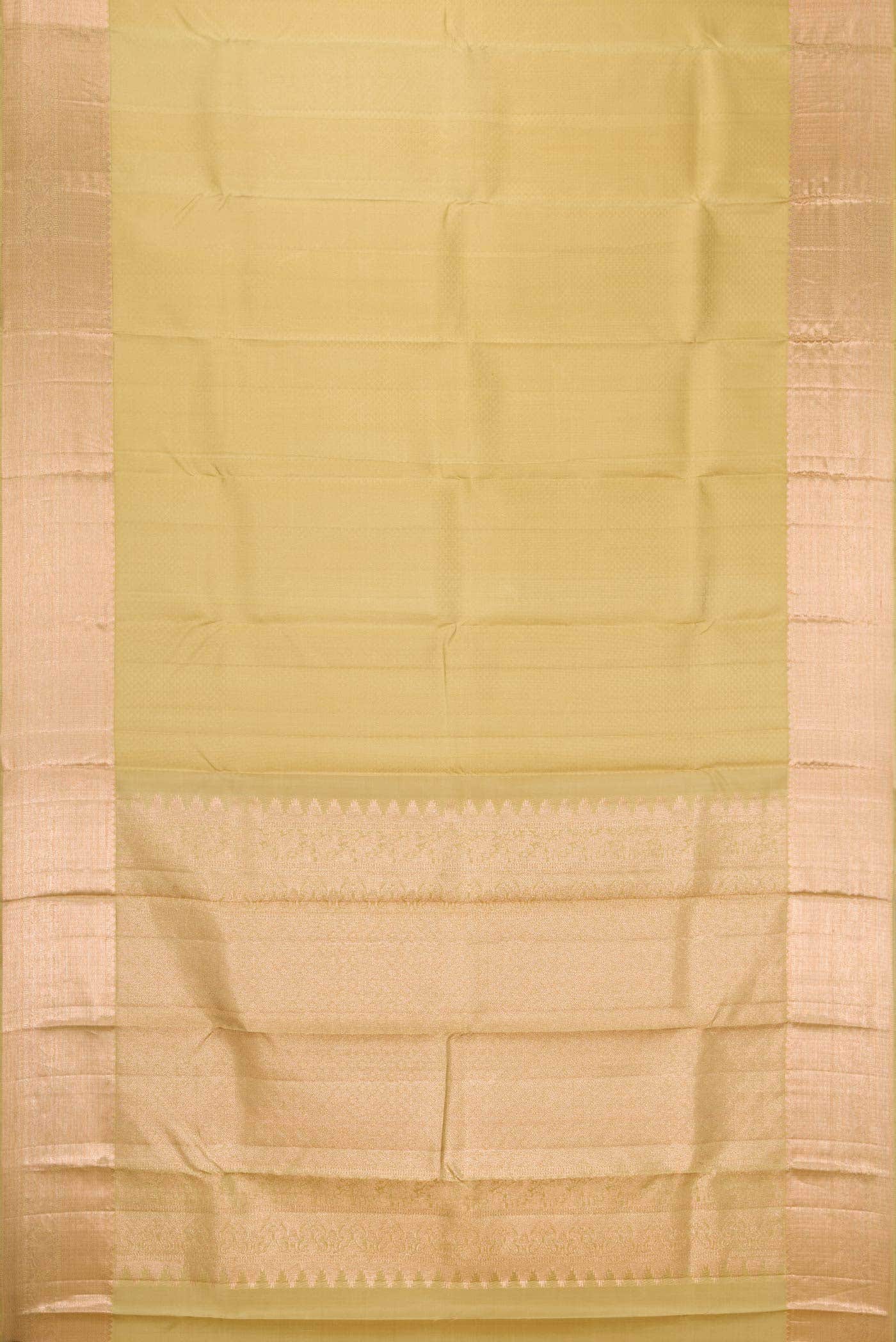 Gold Kanchipuram Silk Saree