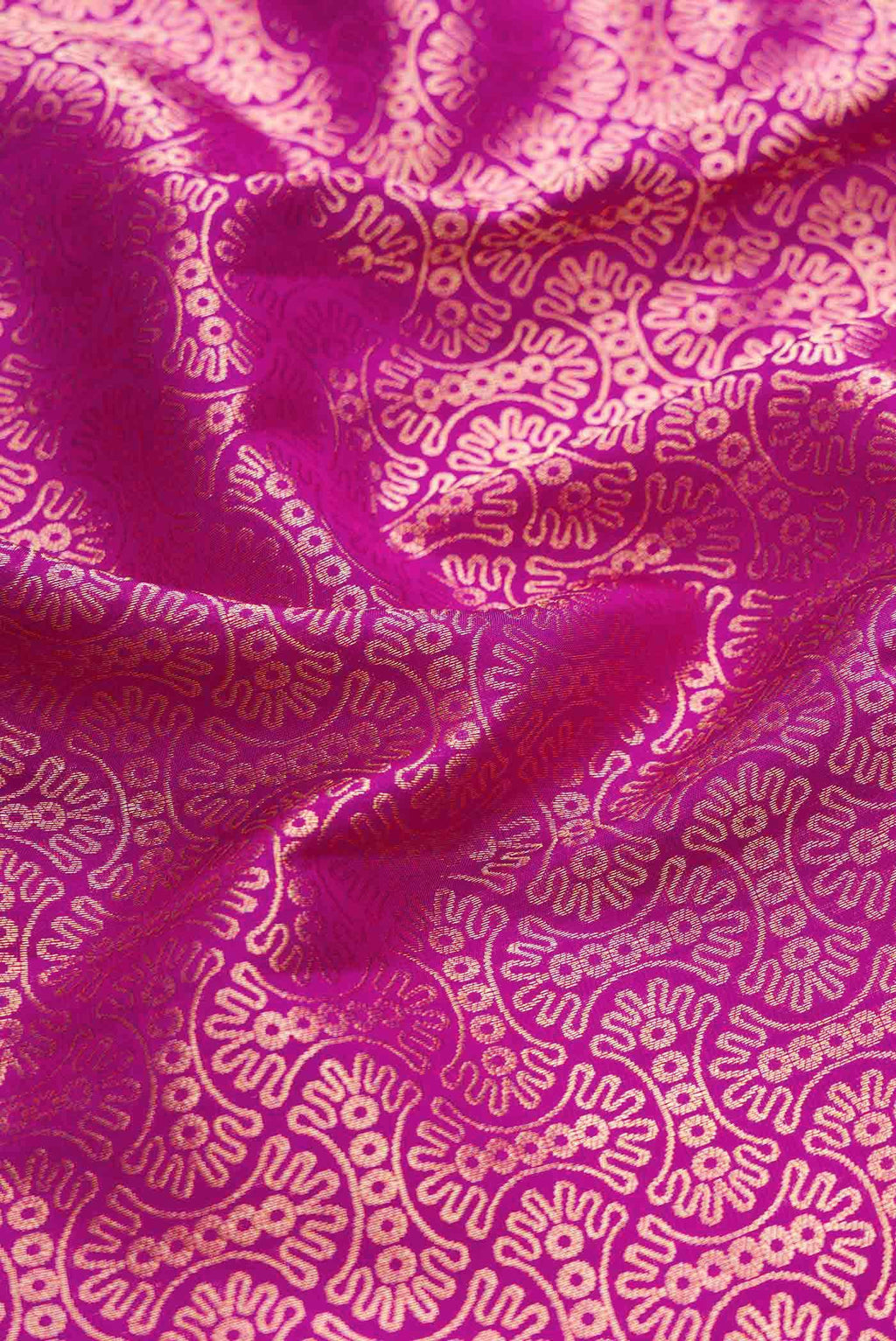 Purple Kanchipuram Silk Saree