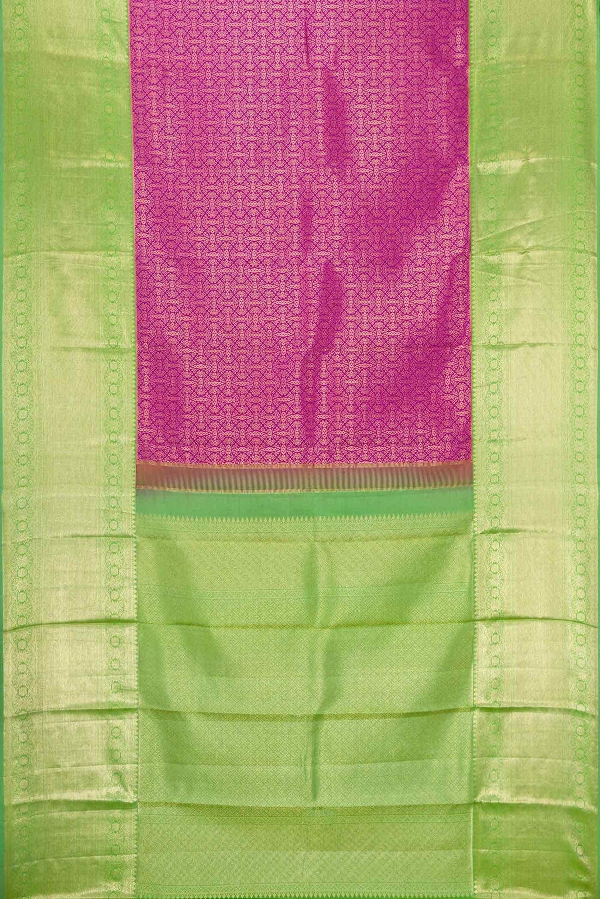 Purple Kanchipuram Silk Saree