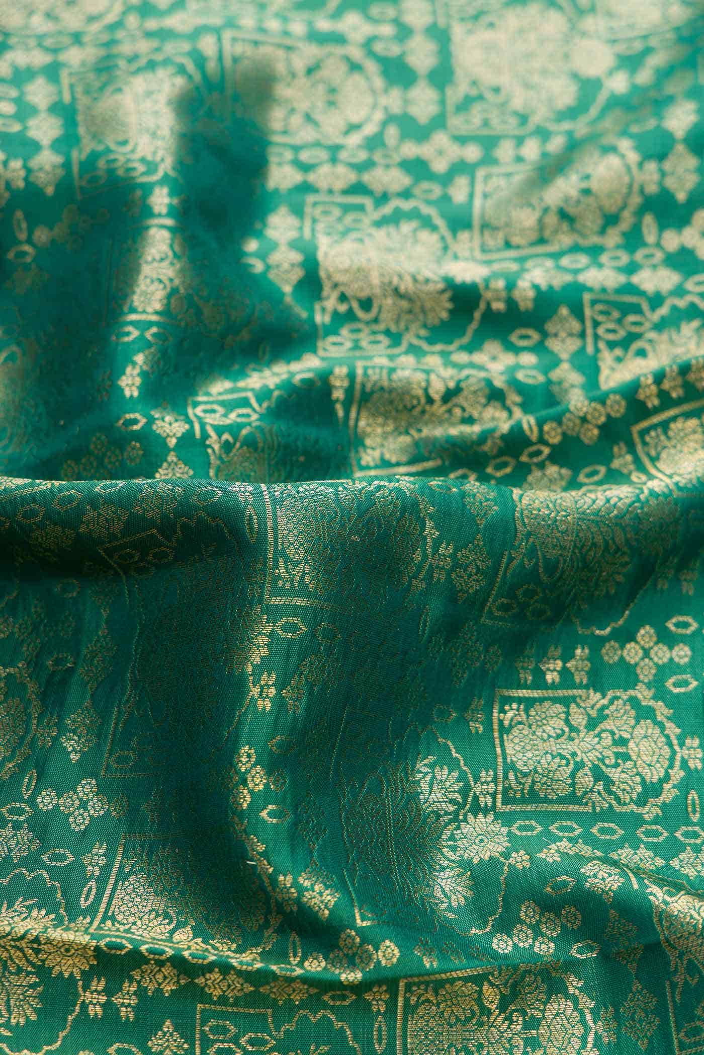 Green Kanchipuram Silk Saree