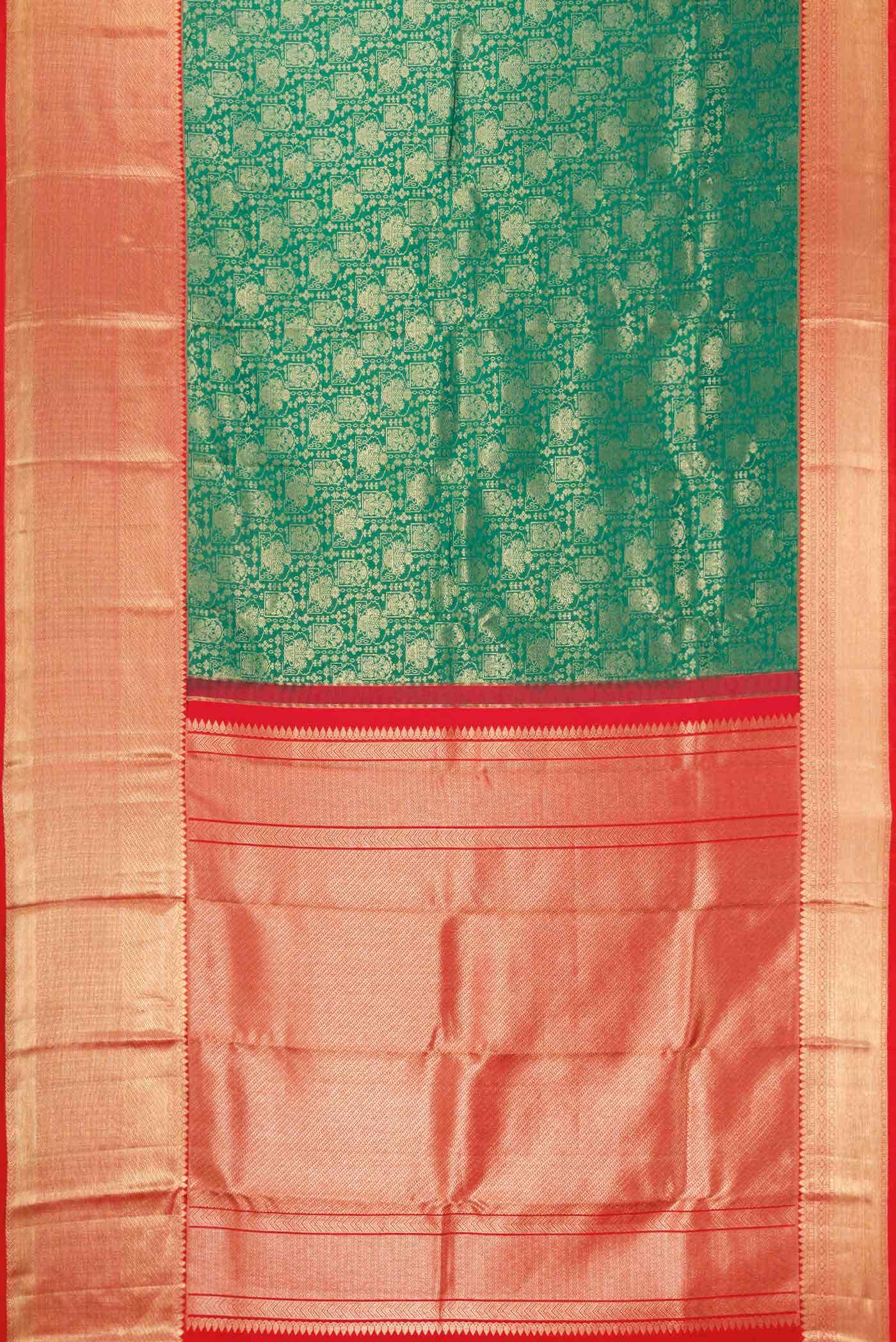 Green Kanchipuram Silk Saree