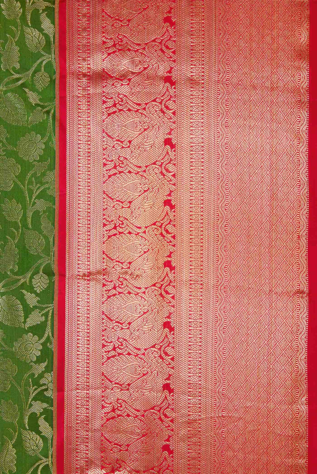 Green Kanchipuram Silk Saree