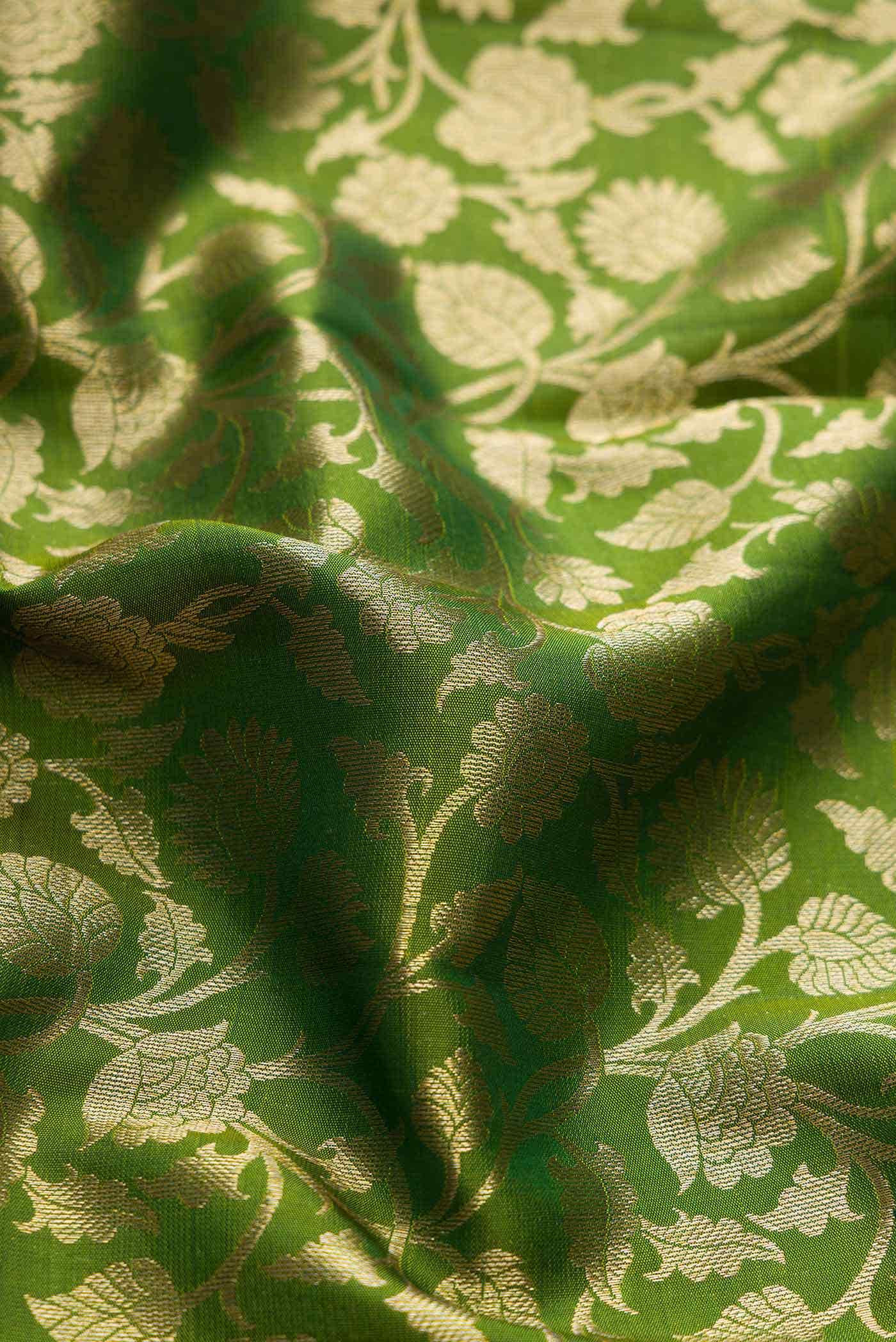 Green Kanchipuram Silk Saree