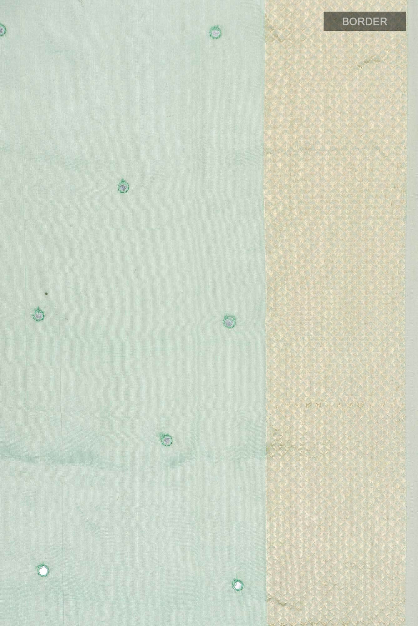 Green Tissue Silk Saree