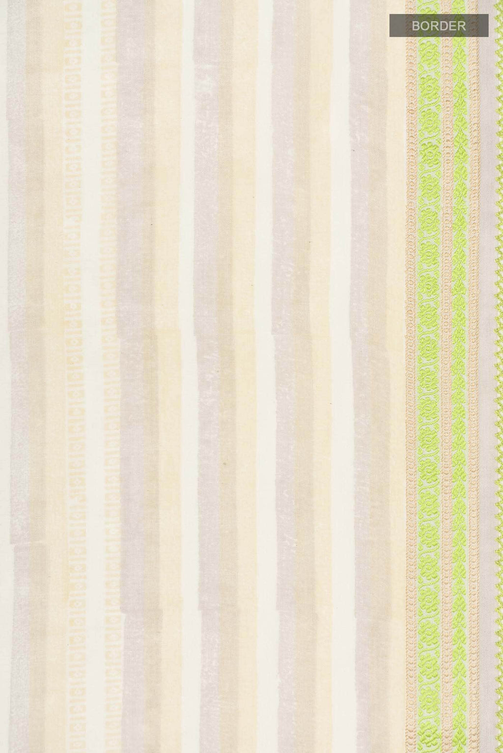 Beige Silk Cotton Saree
