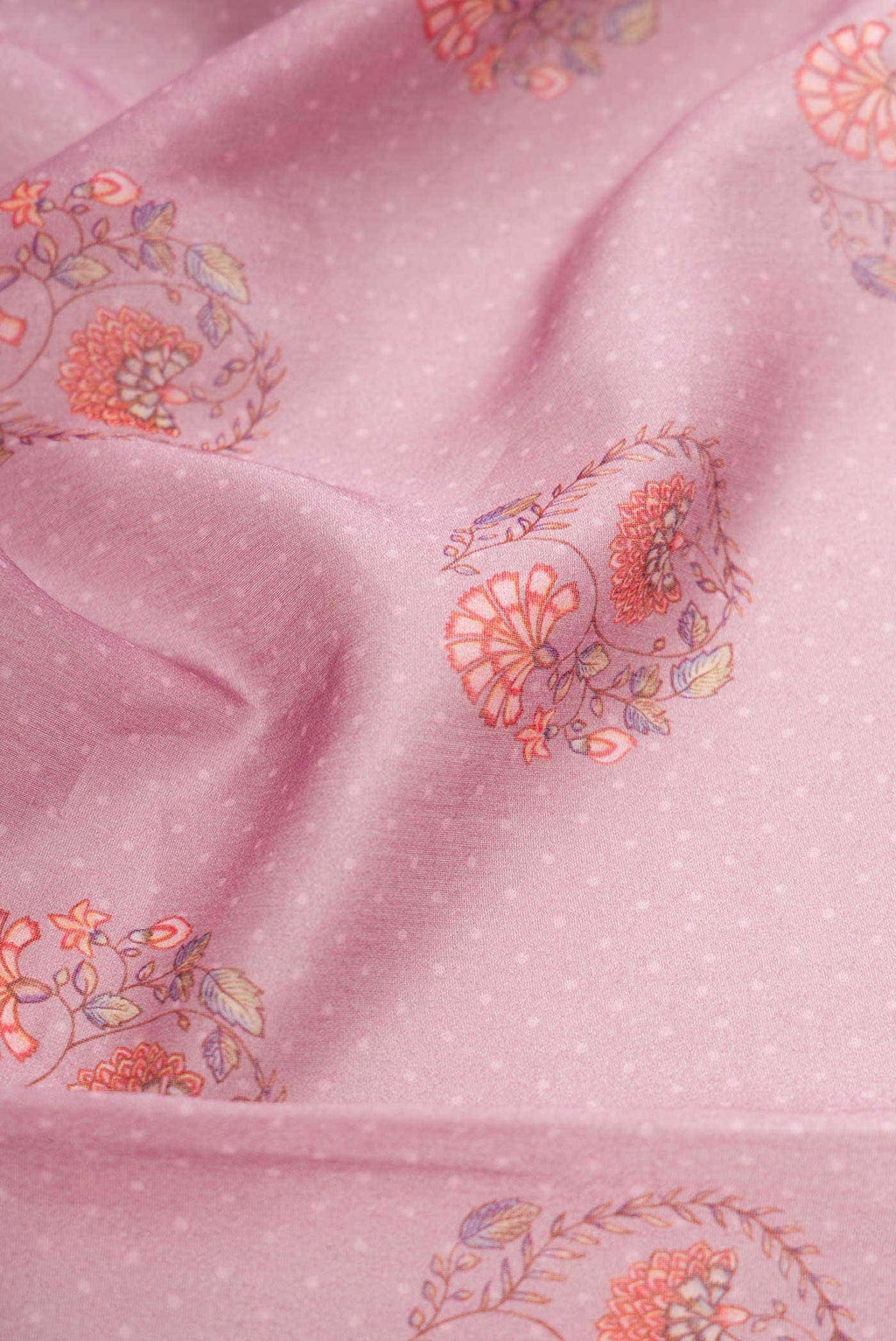 Pink Dual Tone Jute Silk Saree