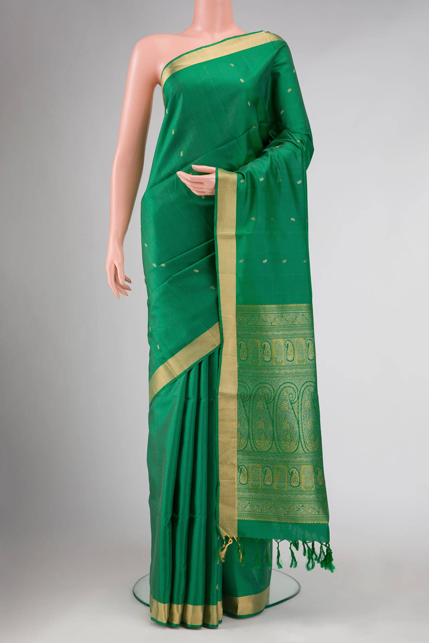 Green Soft Silk Saree