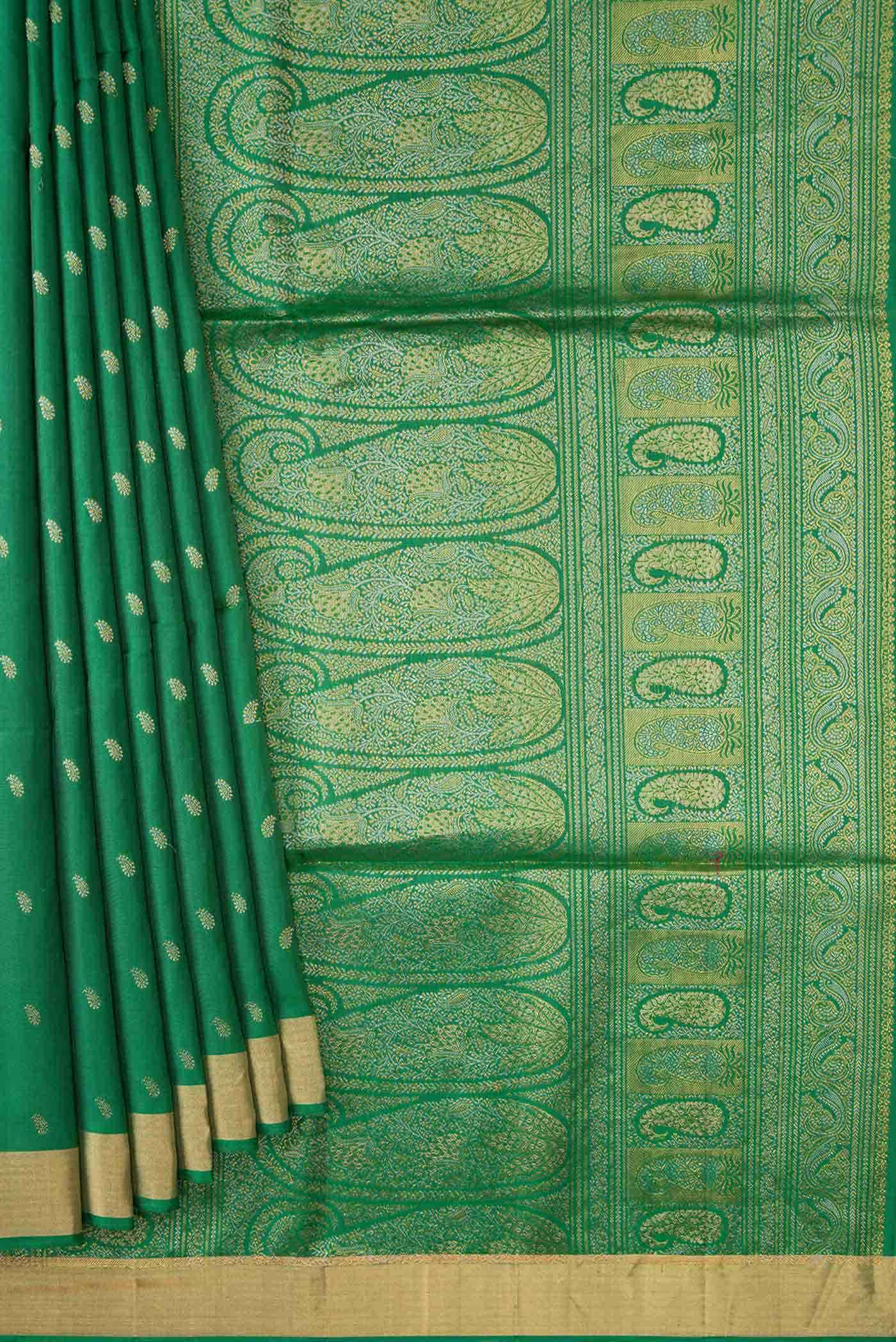 Green Soft Silk Saree