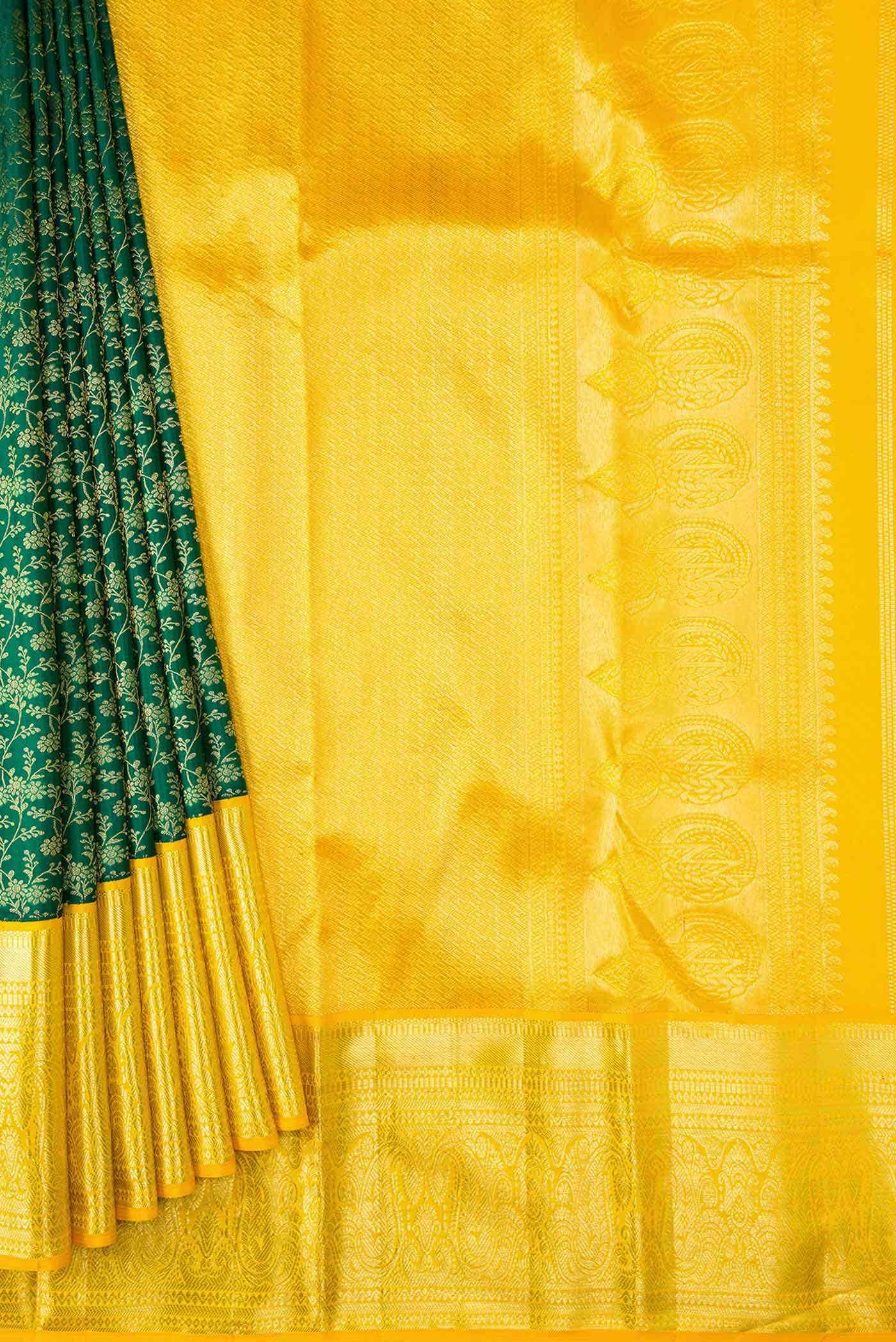 Green Kanchipuram Silk Saree