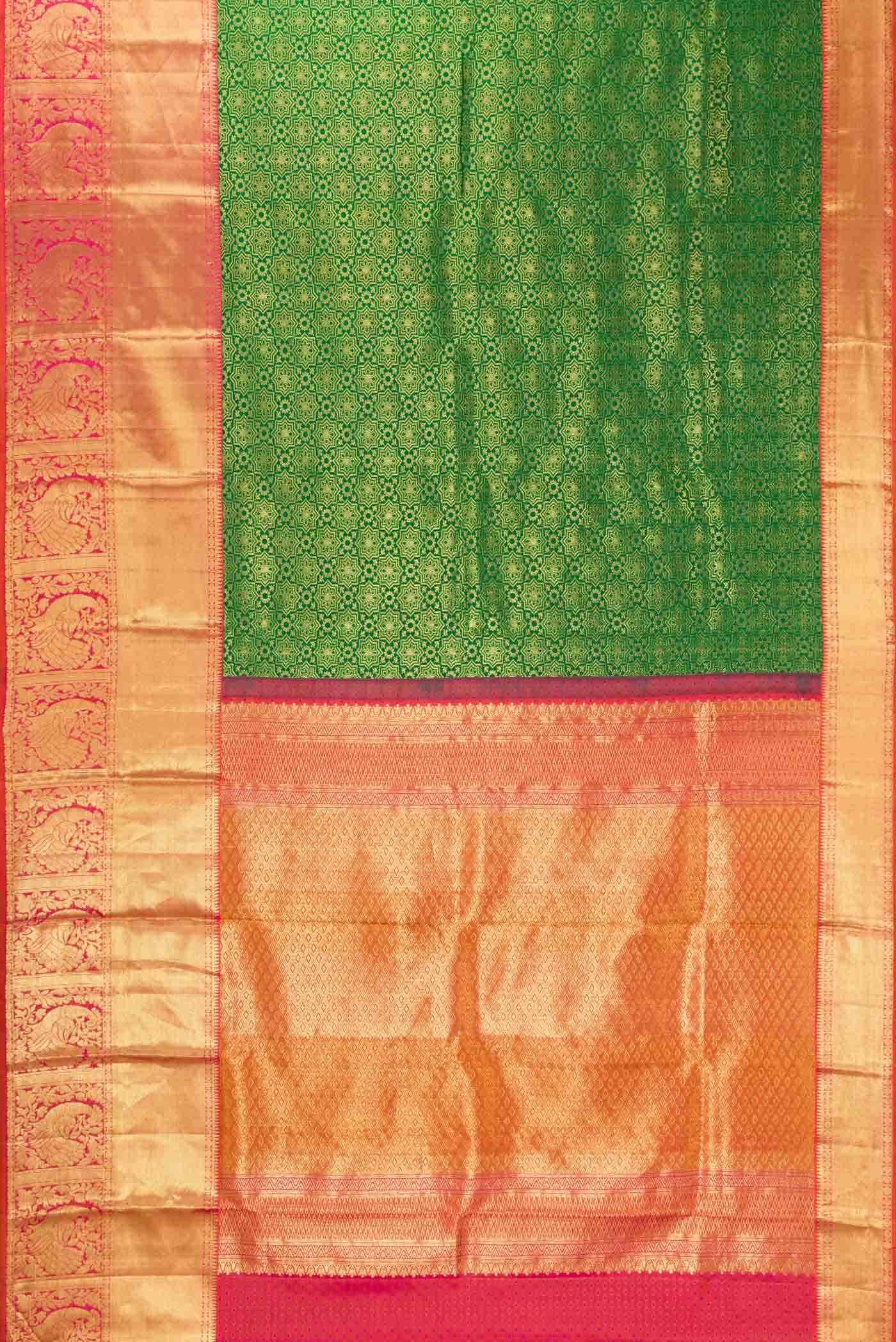 Green Kanchipuram Silk Saree