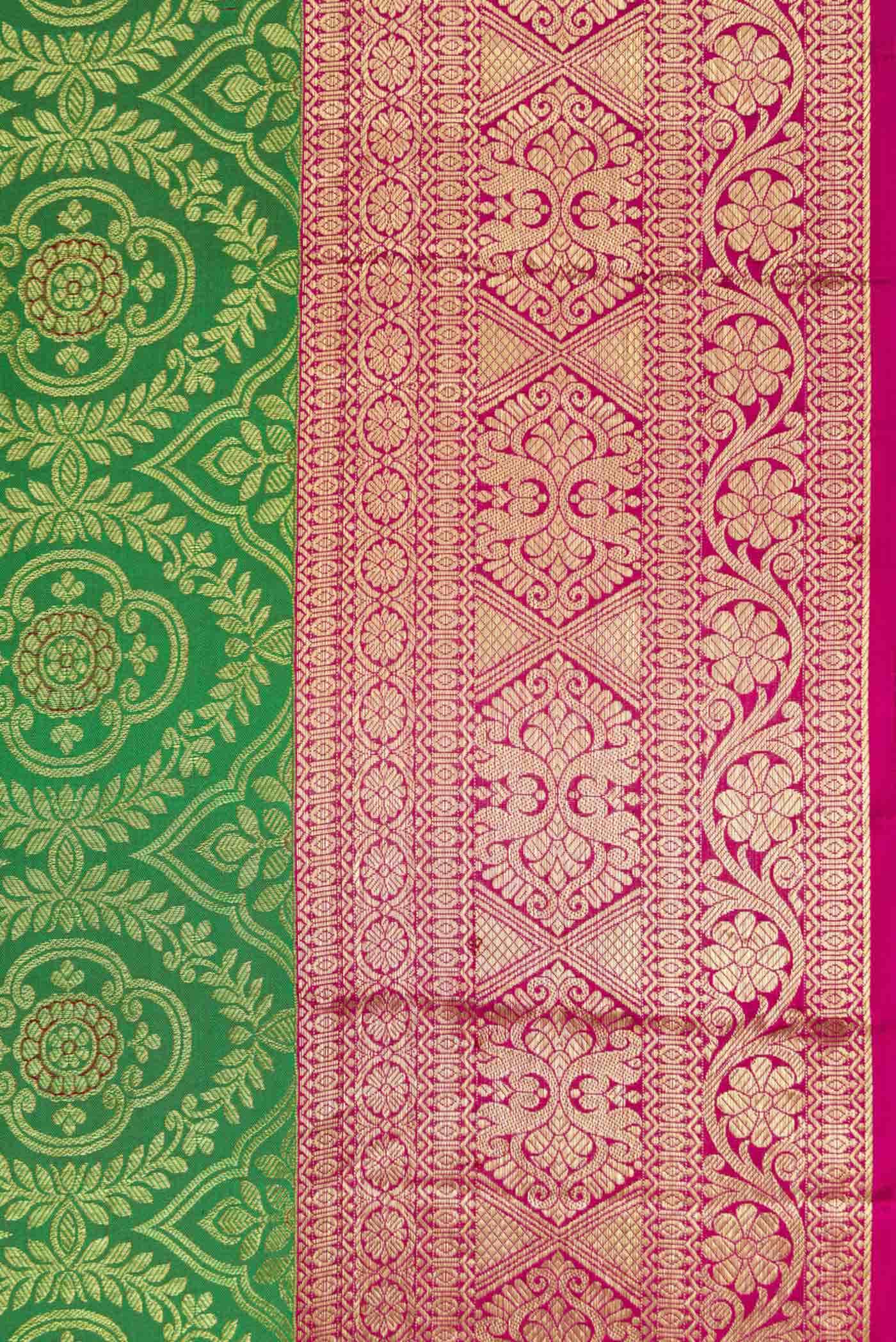 Green Kanchipuram Silk Saree