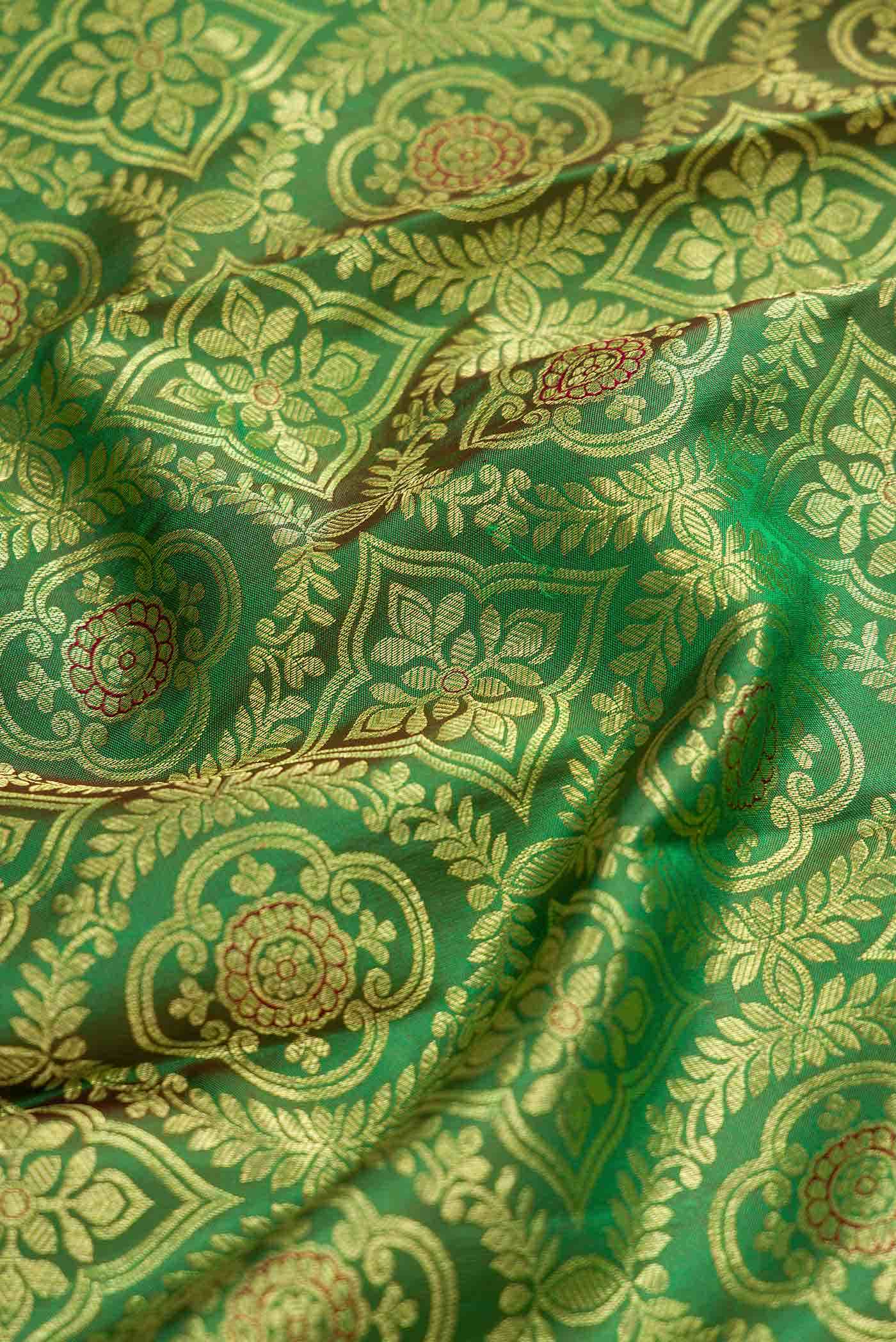 Green Kanchipuram Silk Saree