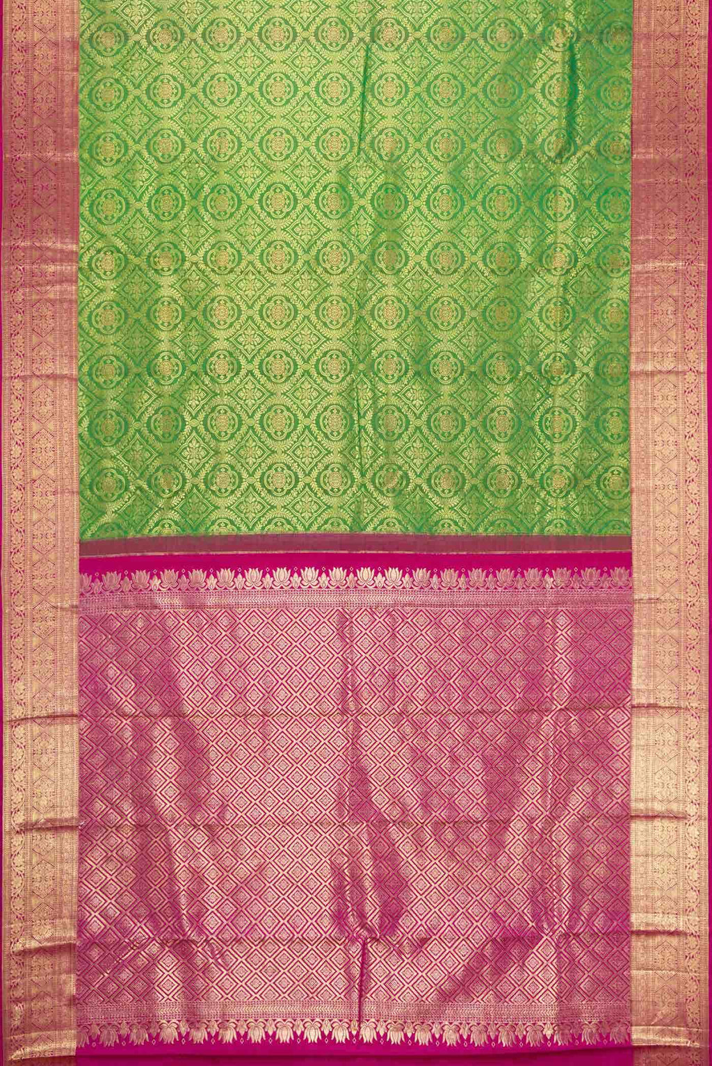Green Kanchipuram Silk Saree