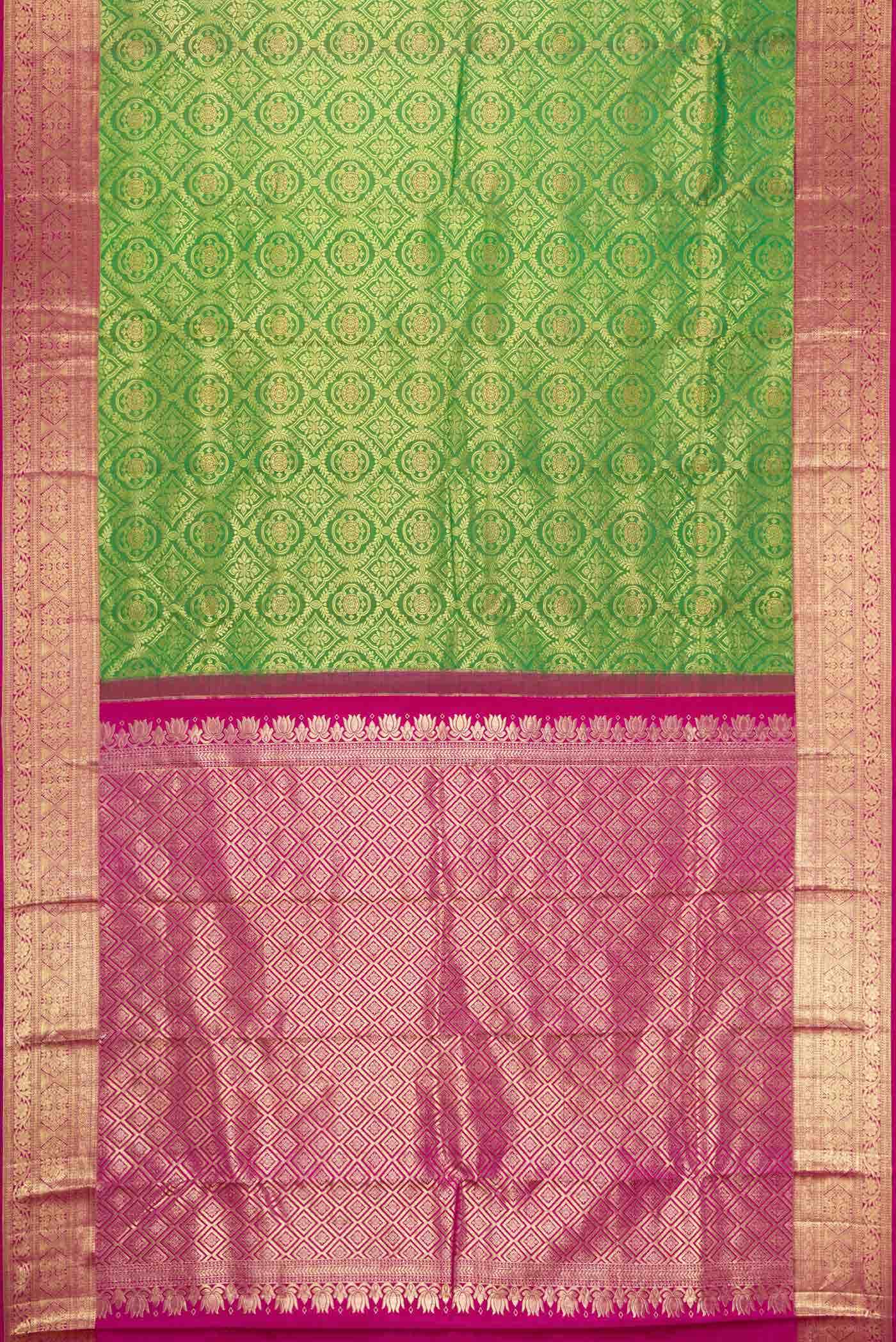 Green Kanchipuram Silk Saree